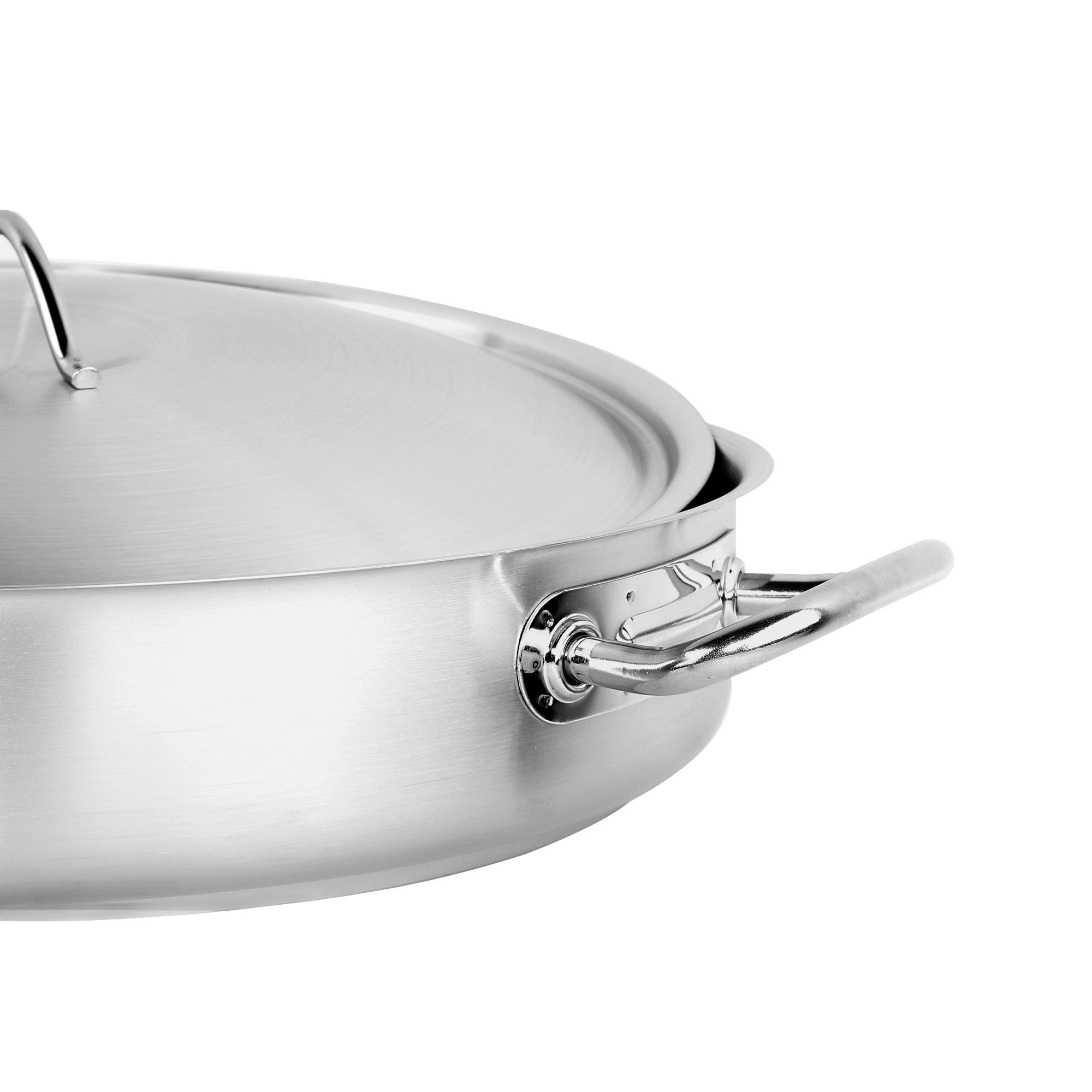 Couvercle de Casserole - Acier Inoxydable - Ø180mm