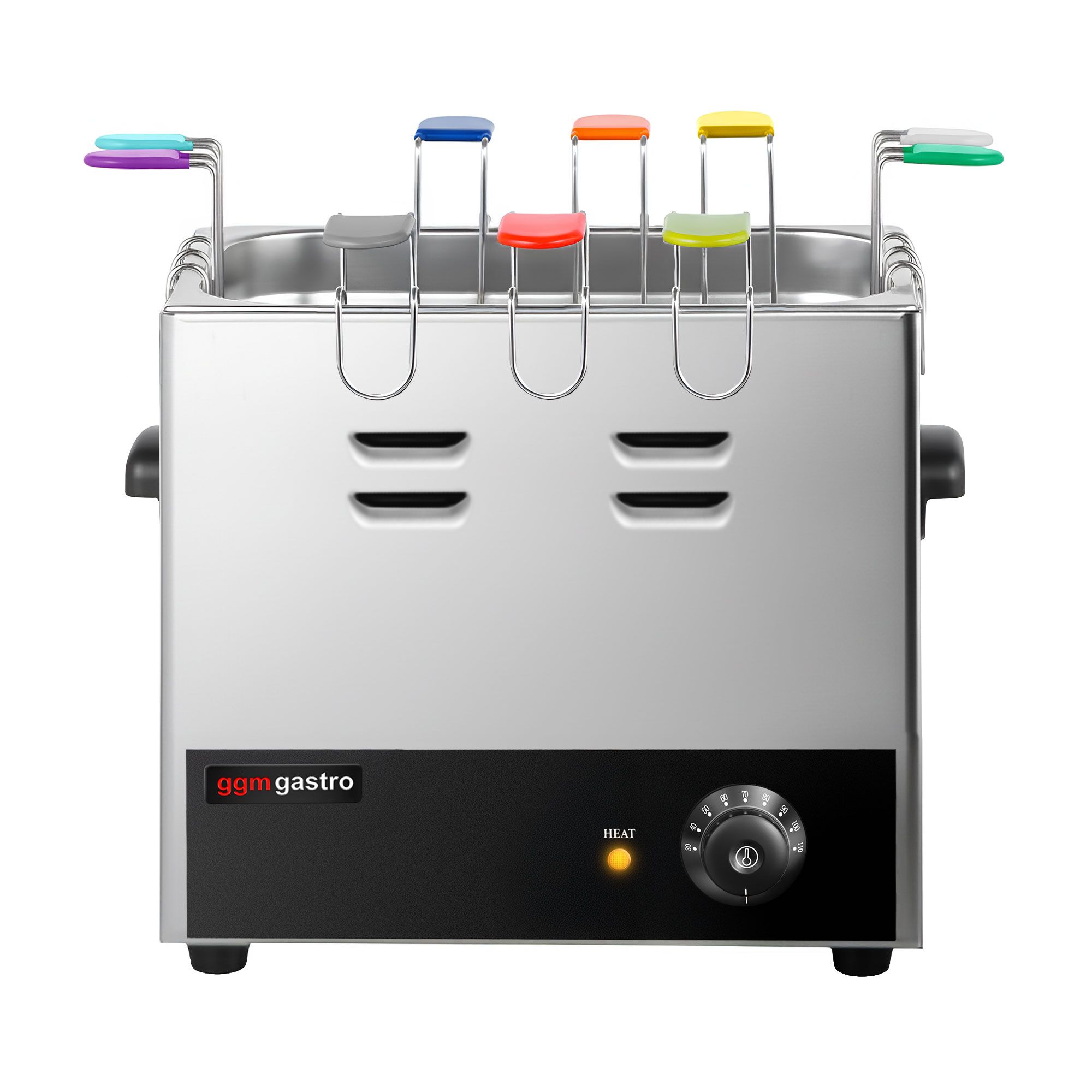 Cuiseur à œufs électrique - 2,6kW - avec 10 paniers à œufs
