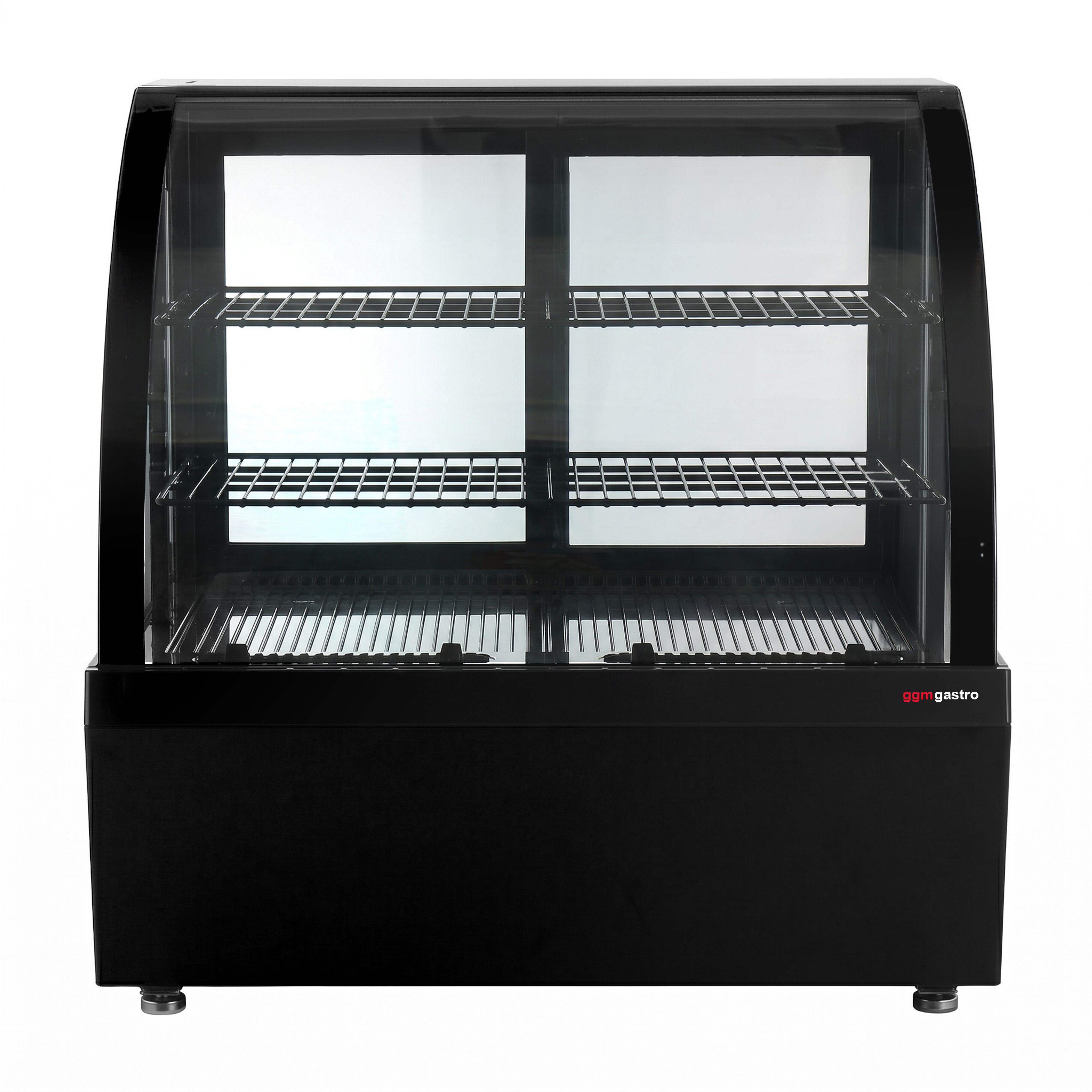Tisch-Kühlvitrine - 100 Liter - 705mm - mit 2 Ablagen - LED Beleuchtung