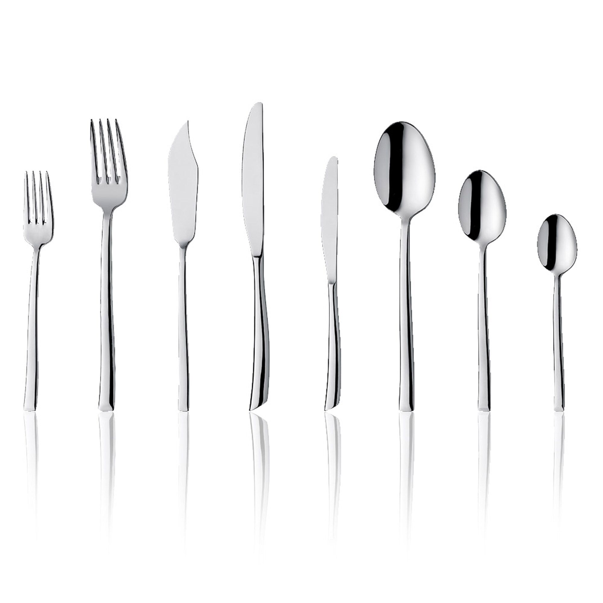 (12 pcs) Couteau à dessert Stella - Acier inoxydable 13/0 - 151mm - 12 pièces