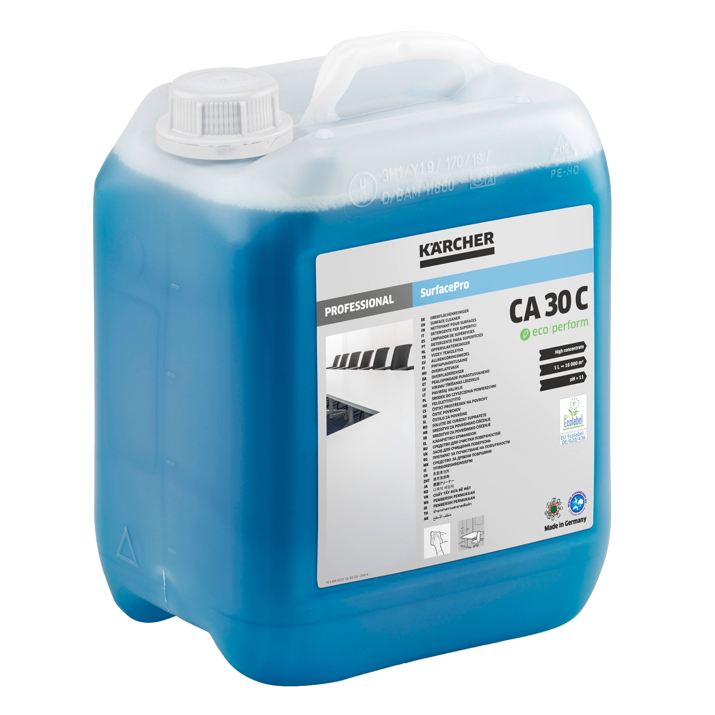(2 pièces) Kärcher | SurfacePro nettoyant de surface CA 30 C eco!perform - 5 litres