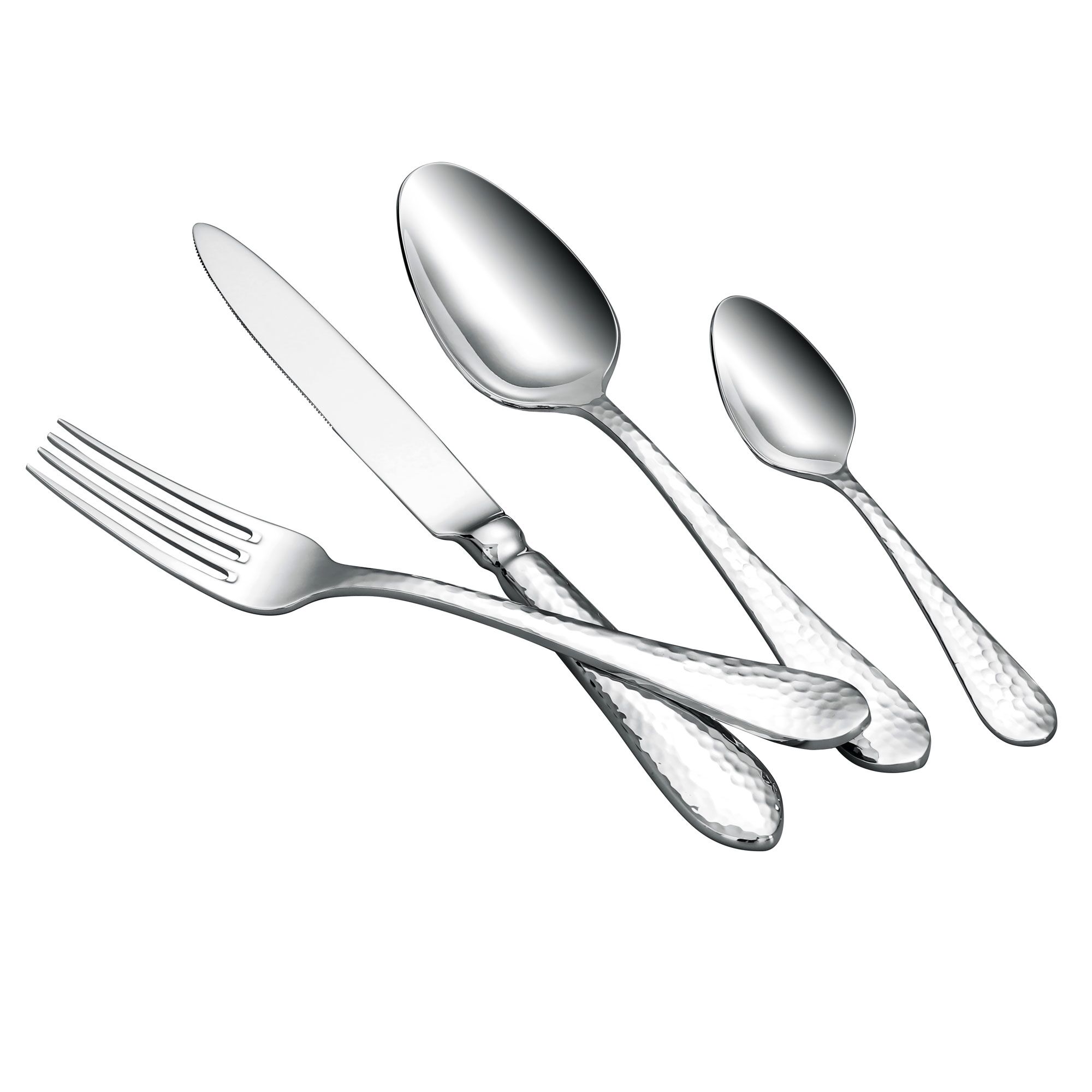 Ensemble de couverts Martin - Acier inoxydable 18/10 - 24 pièces - Pour 6 personnes