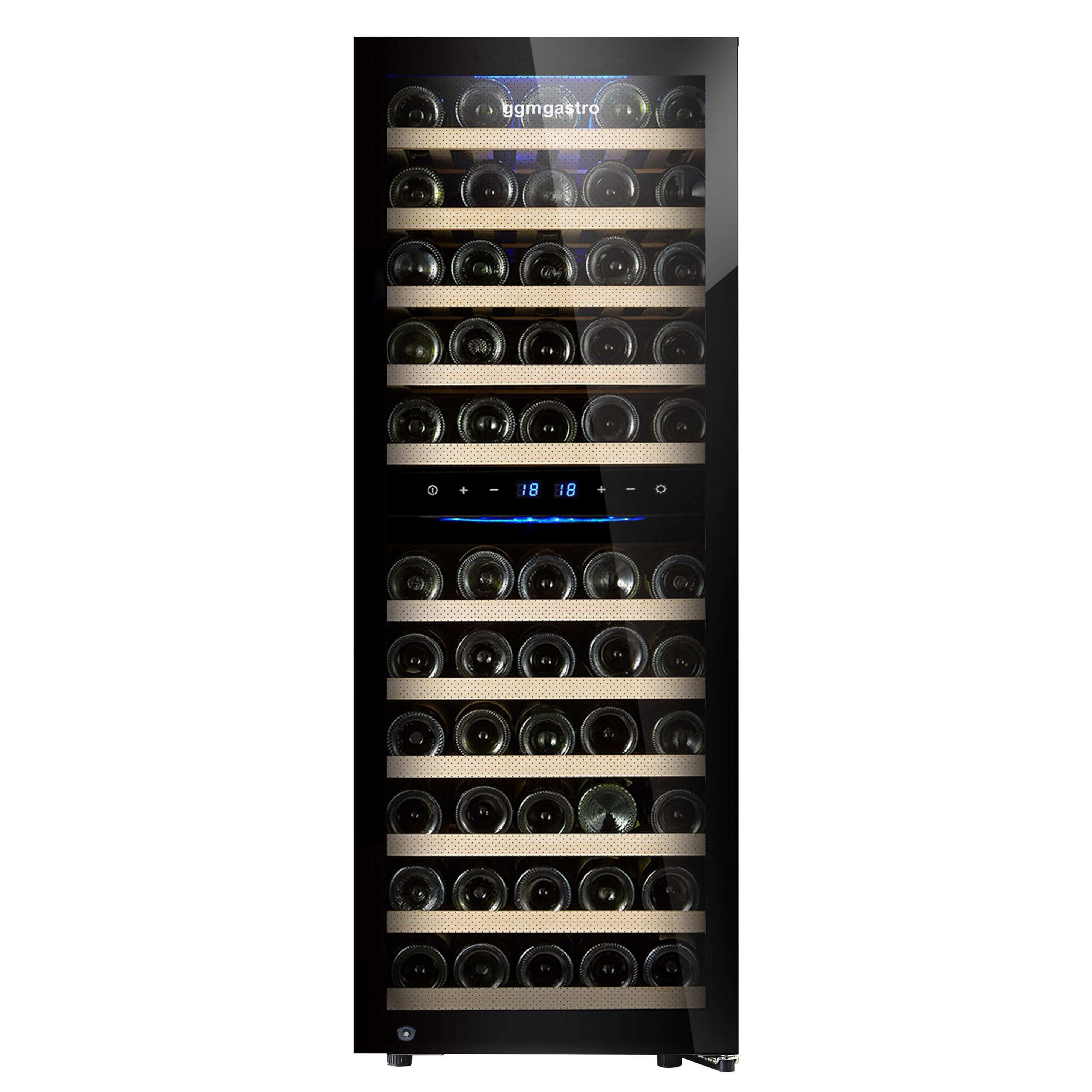 Cave à Vin - 2 Zones Climatiques - 200 Litres - max. 73 Bouteilles