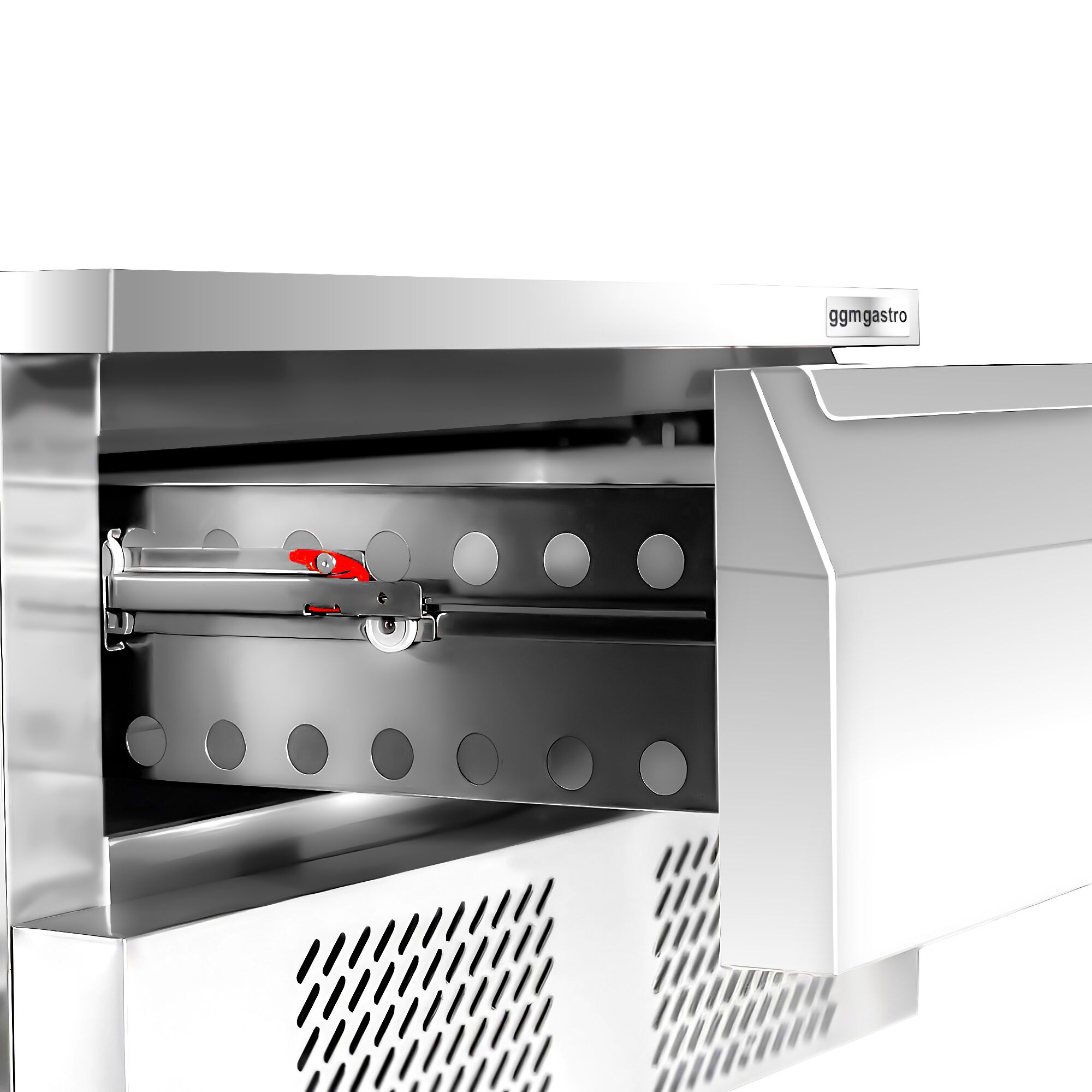 Combinaison soubassement congélateur/réfrigéré - 1230 mm - 2 tiroirs