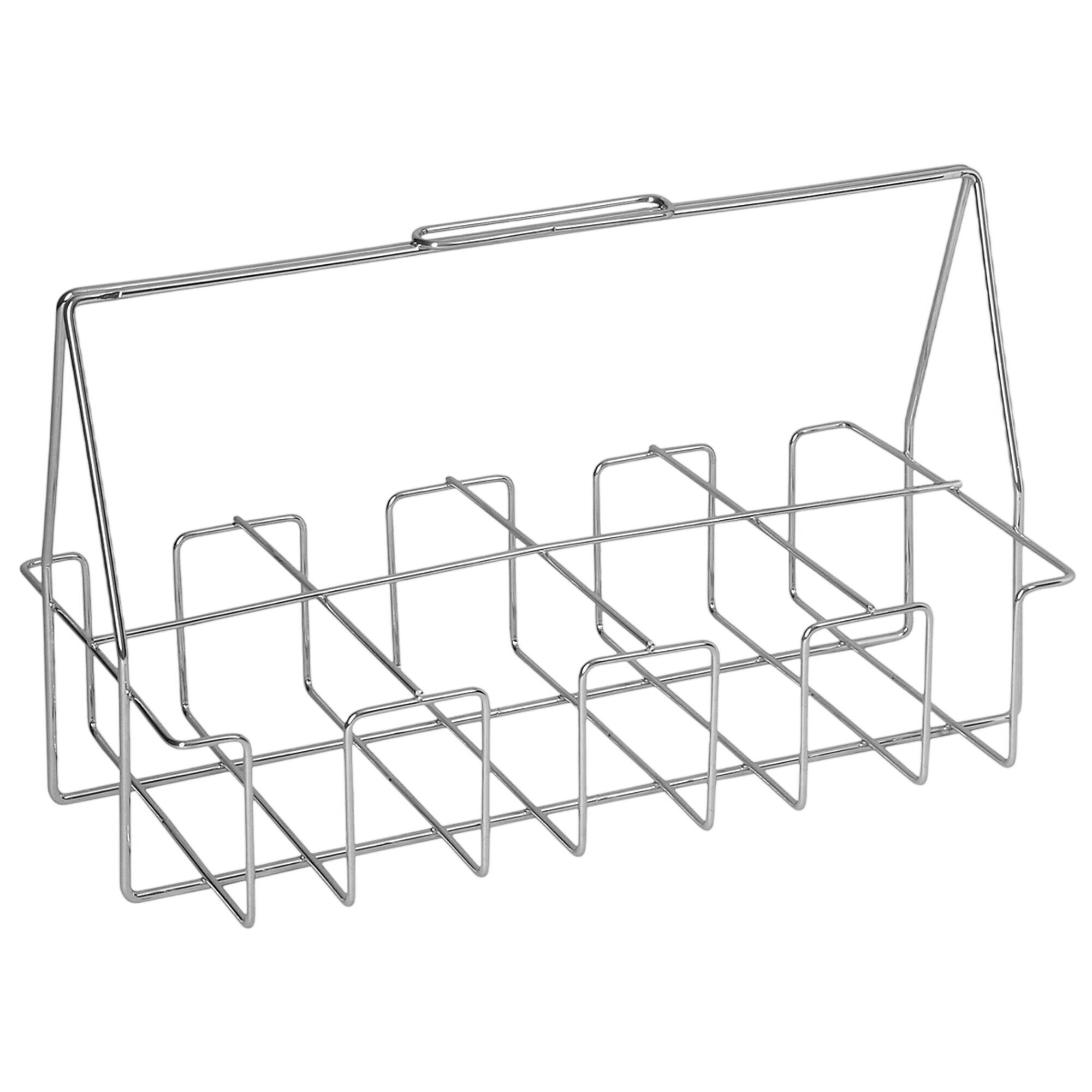 FUCHS | Panier à seaux pour 8 seaux de 0,5 litre - Chromé