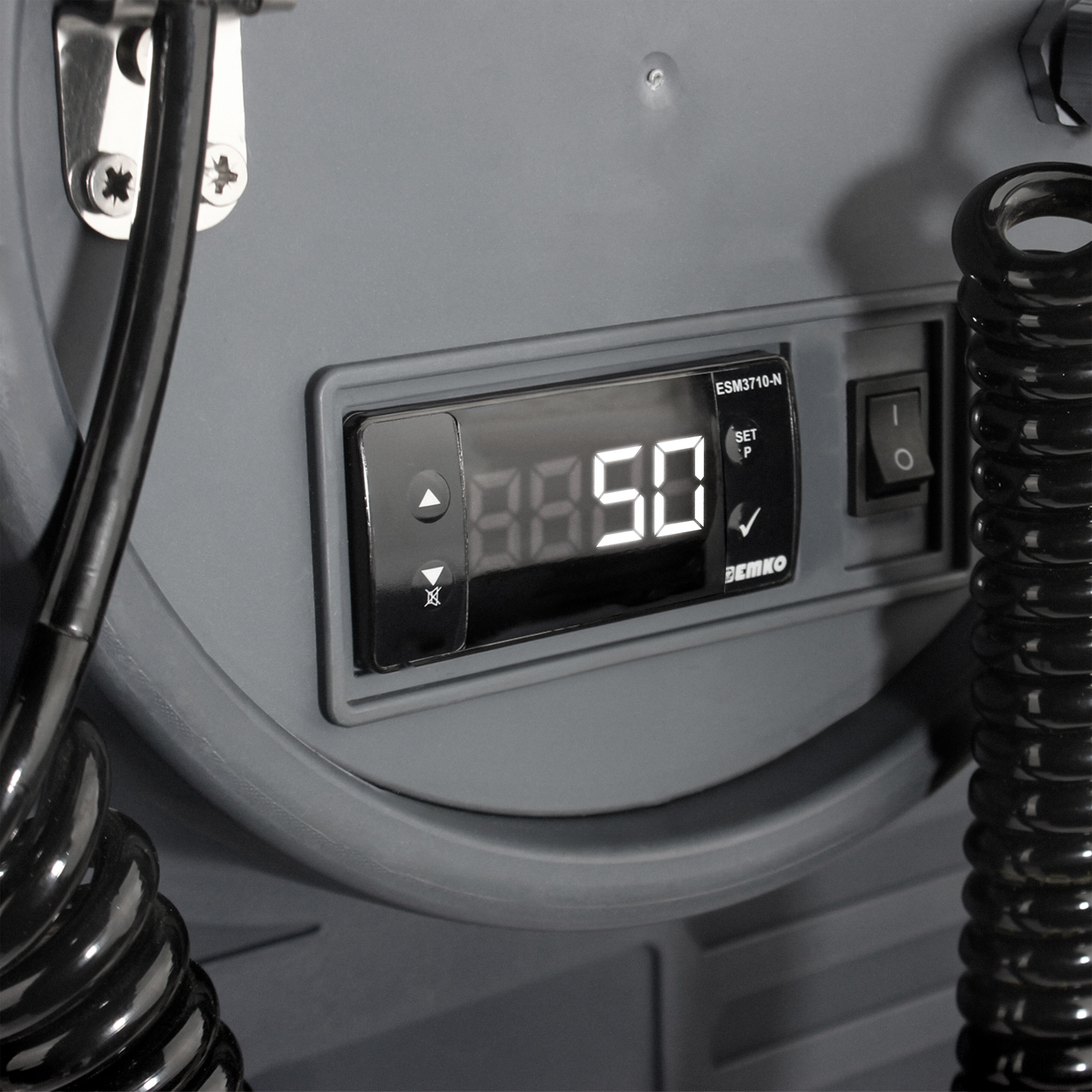 Thermobox Électrique - 63L - Chauffant (1 kW) - pour 12x GN 1/1 - avec Charnière