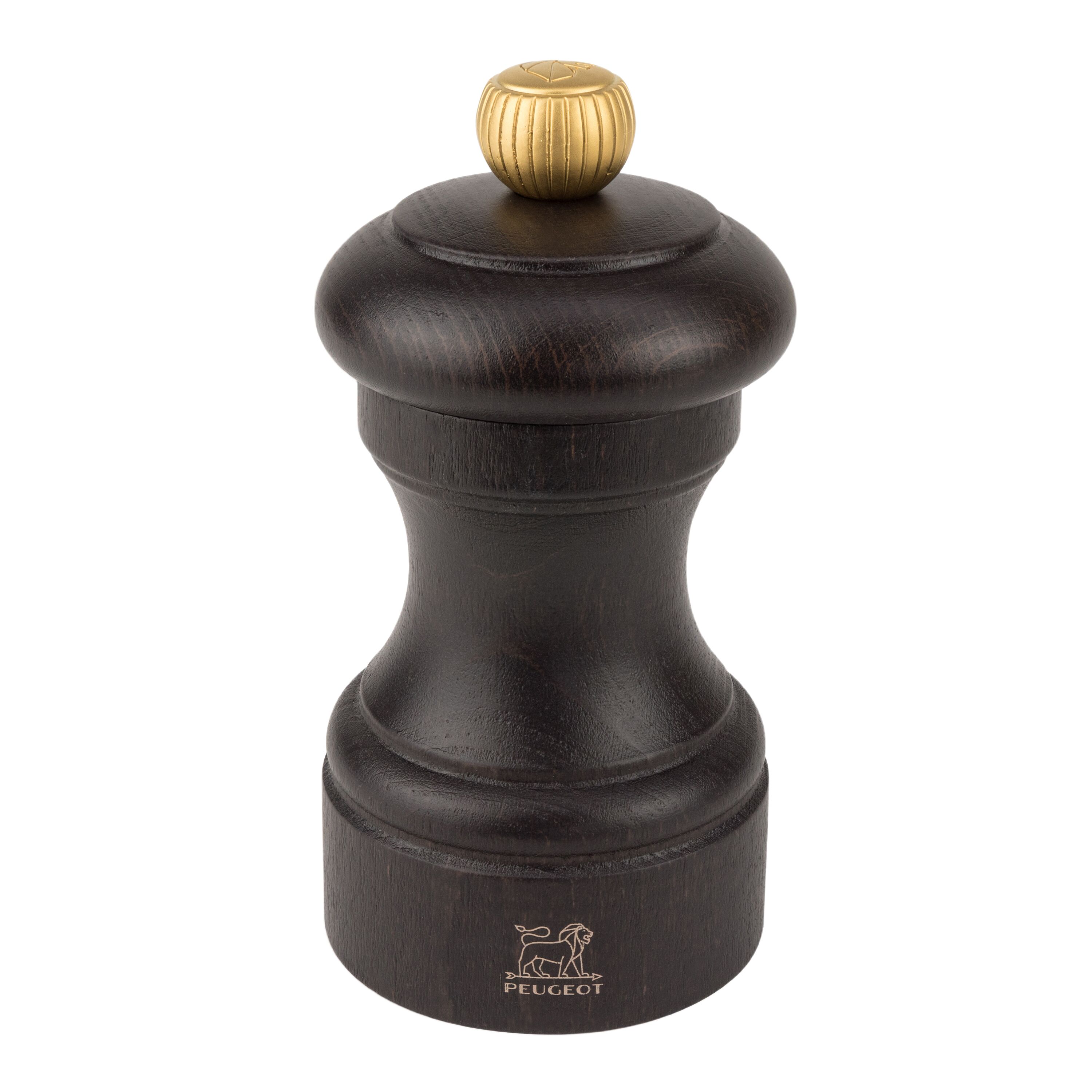 (6 pièces) PEUGEOT | BISTRO - Moulin à sel - Bois - Chocolat - Hauteur : 100 mm