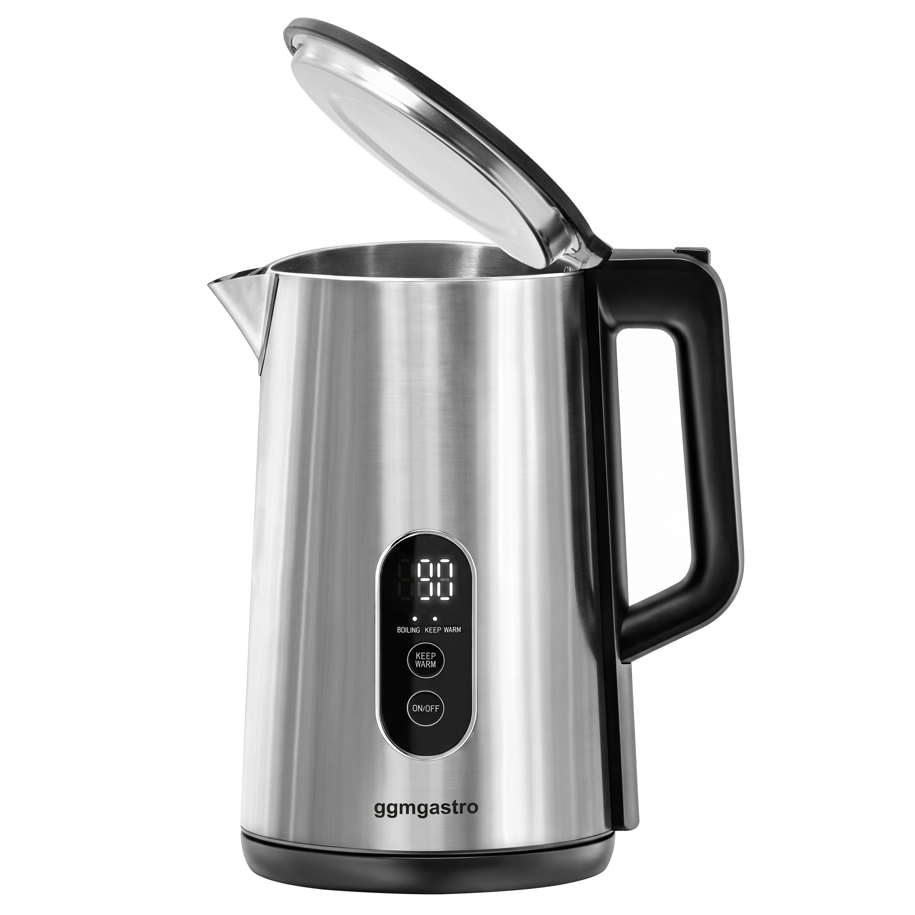 Su ısıtıcısı - 1,7 litre - 1,5 kW - Dijital - Paslanmaz çelik