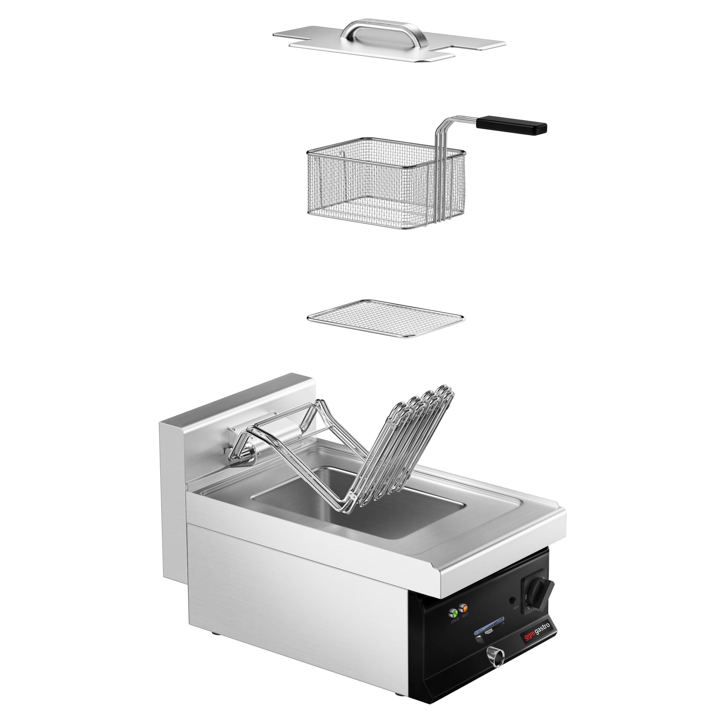 Friteuse électrique – 10 litres – 9 kW