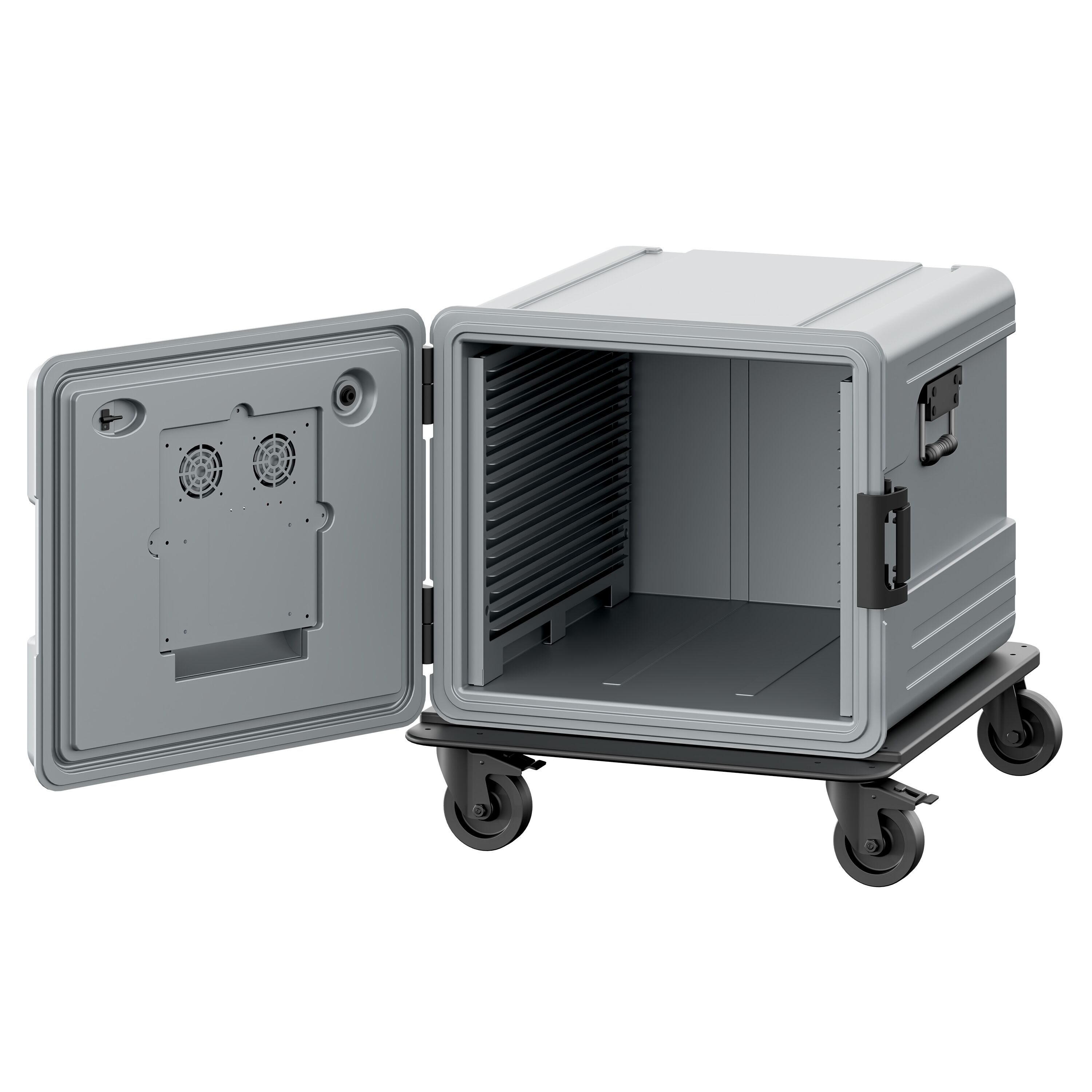 Thermobox - Chargement par l’avant - 180L - 730x855x760mm - chauffant - pour 12x GN 2/1