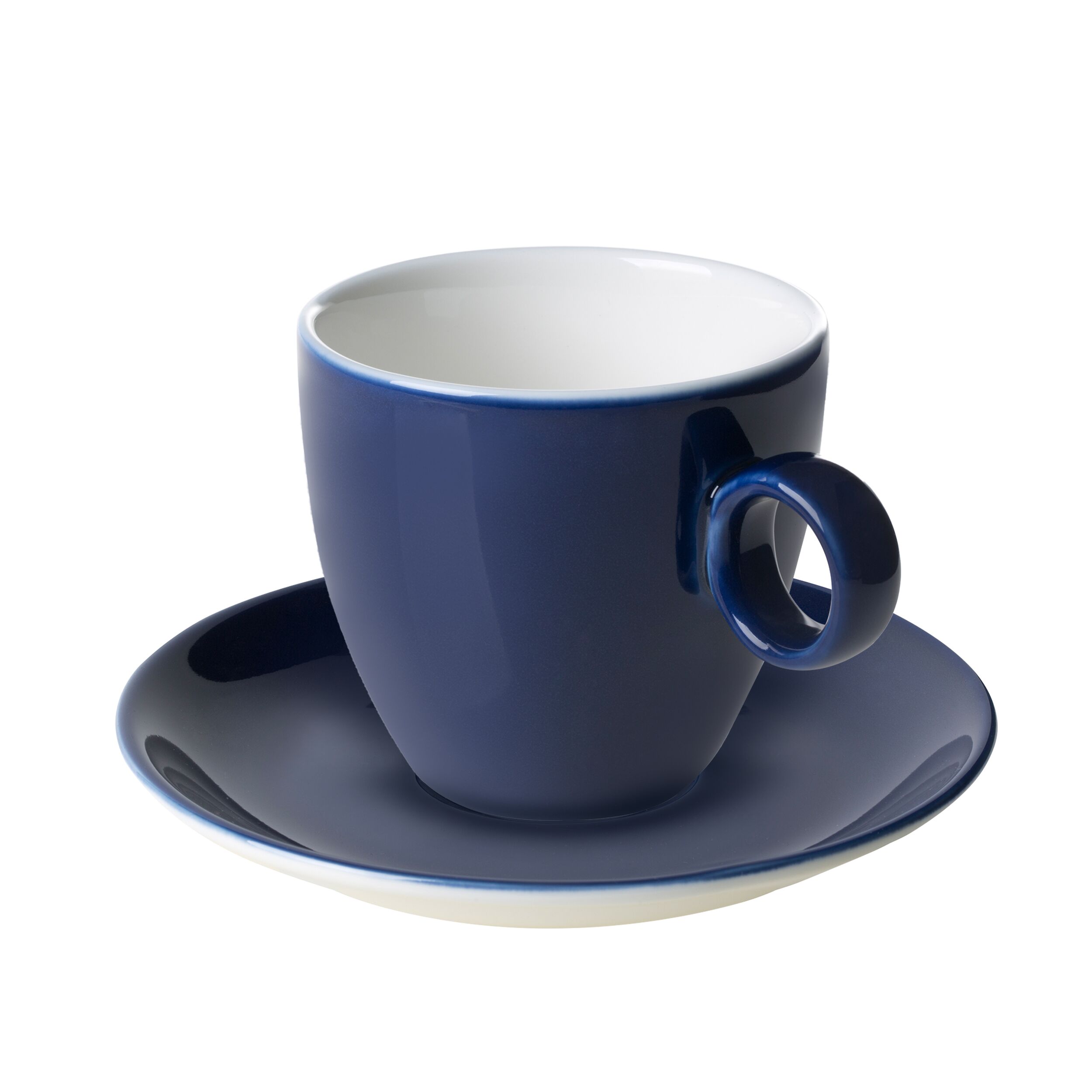 (6 pcs) BART COLOUR CAFE - Soucoupe à café - Ø135mm - Bleu