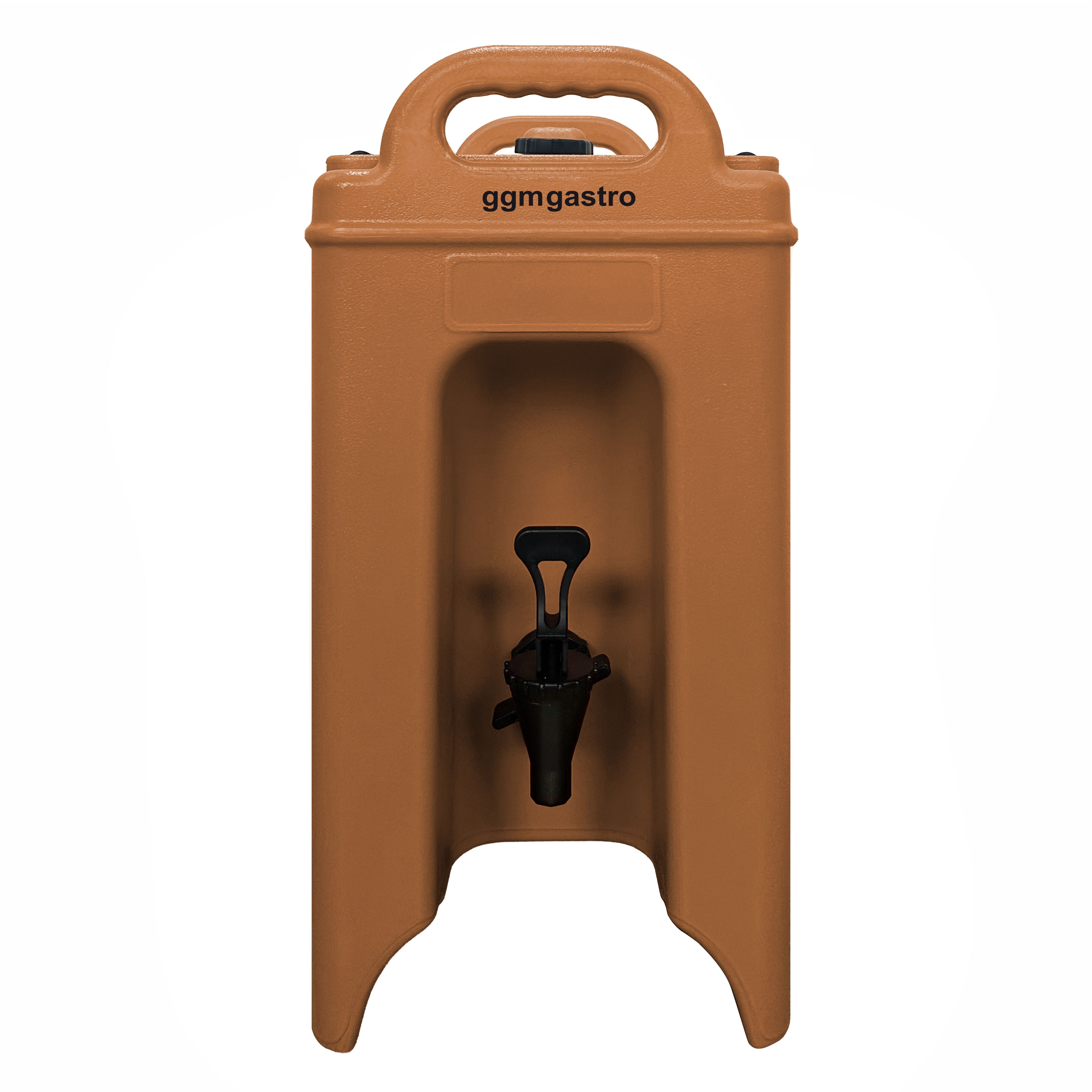 Conteneur isotherme pour boissons - 9,4L - avec robinet - Terracotta