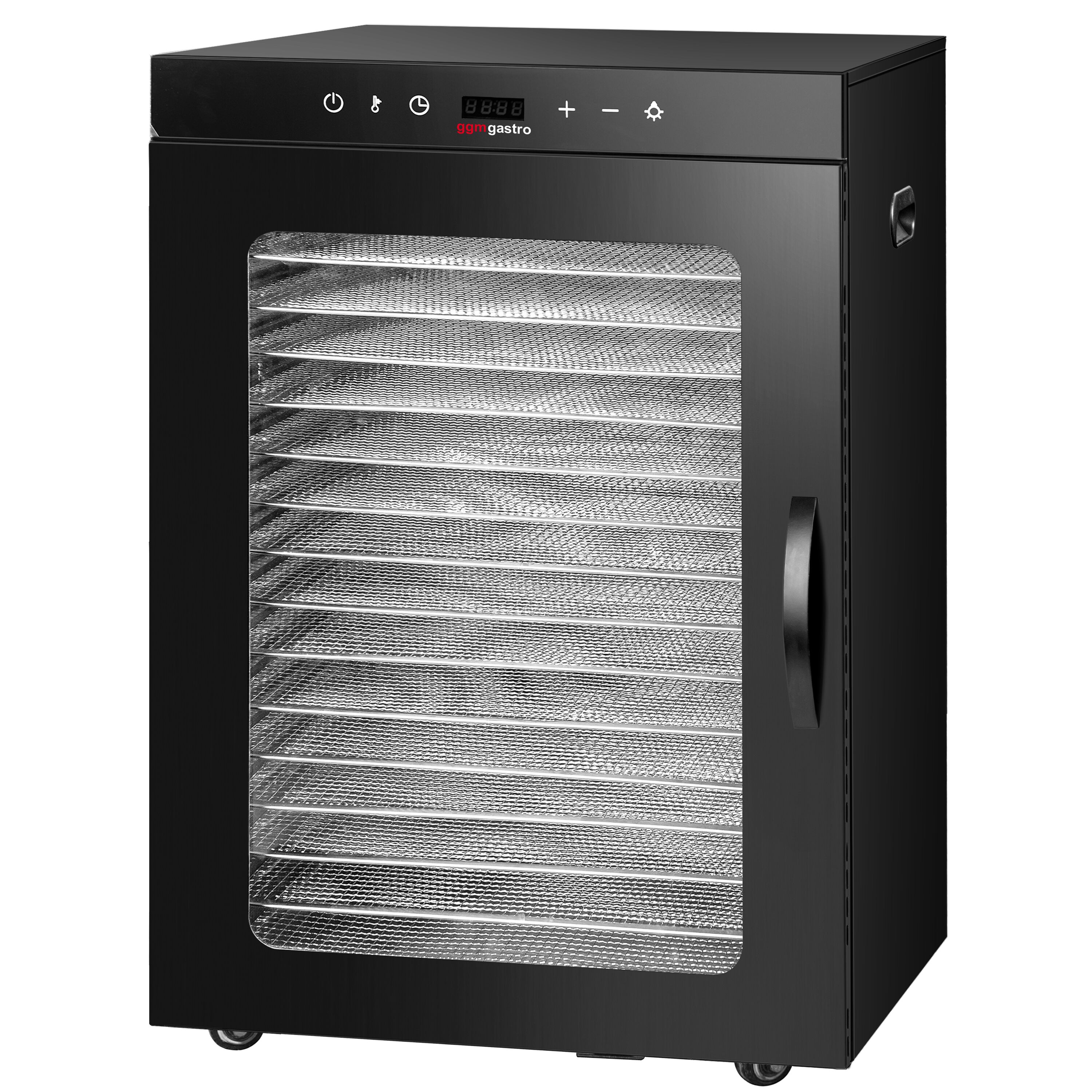 Food Dehydrator - with 16 Trays - Black - Digital Timer - 1.5kW