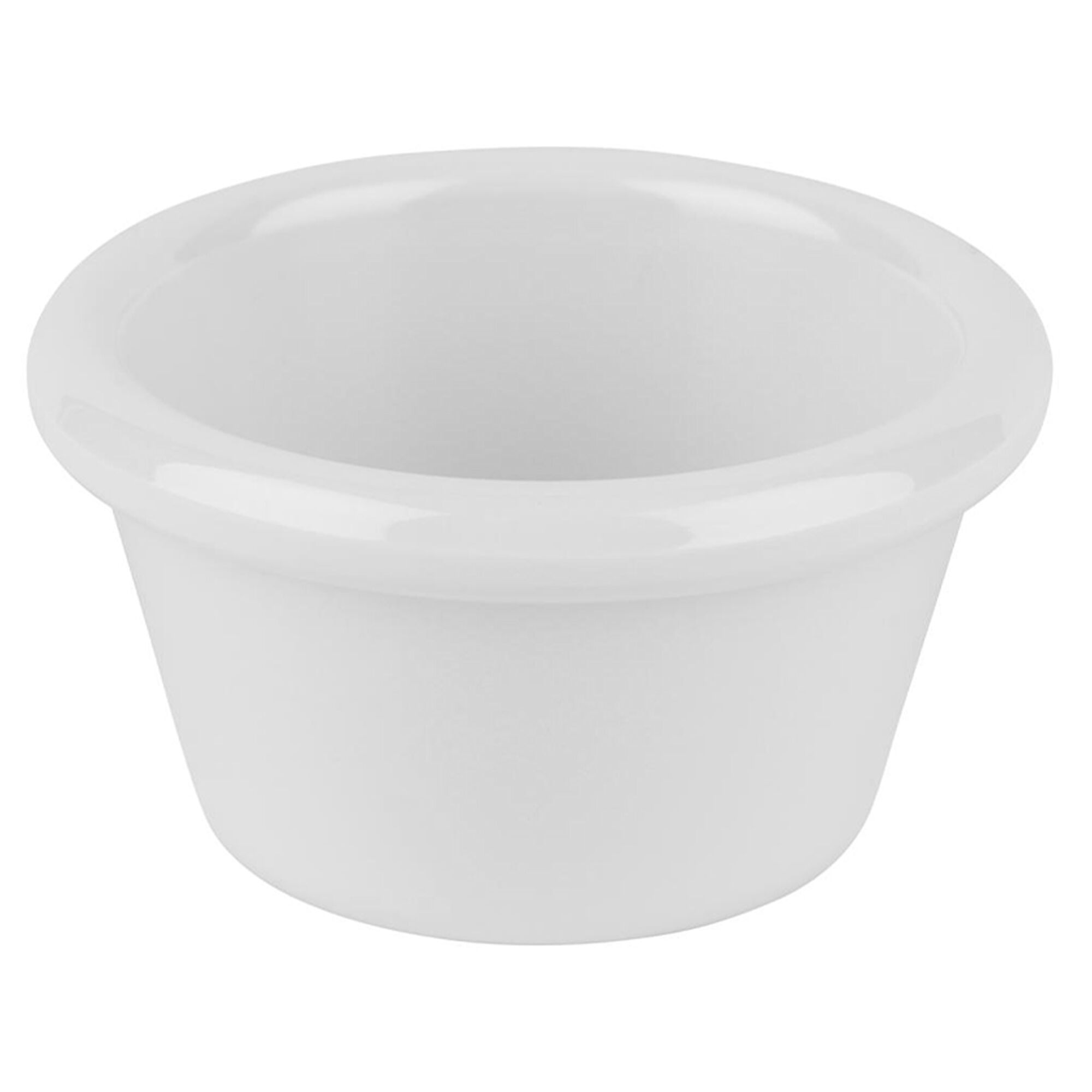 (24 ks) Dip miska - CASUAL - Melamin - 70 ml - Ø 75 mm - Bílá