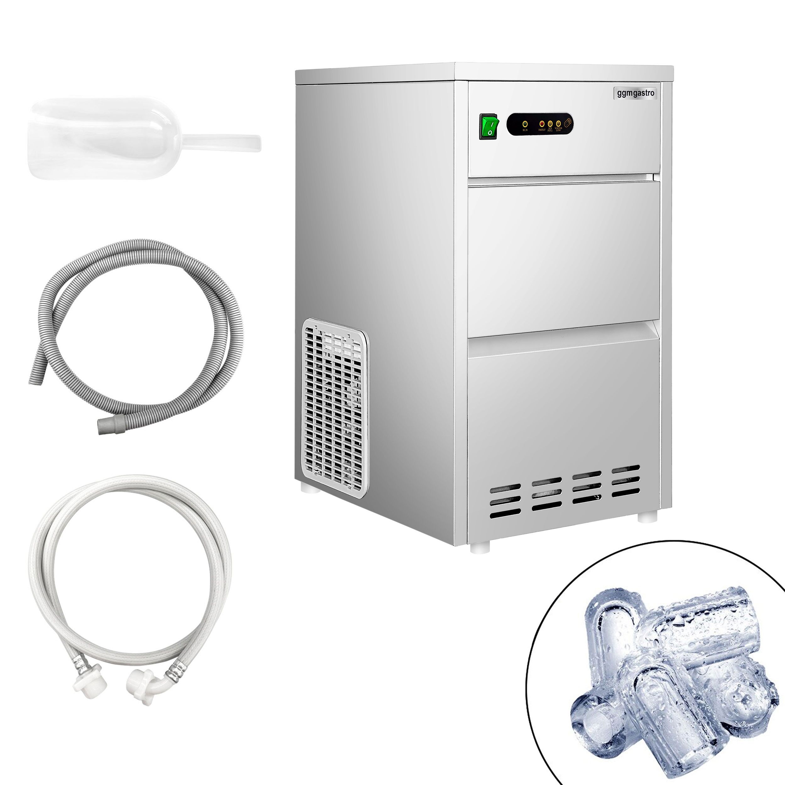 Commercial Ice Machine - Bullet - 24 kg/24 h