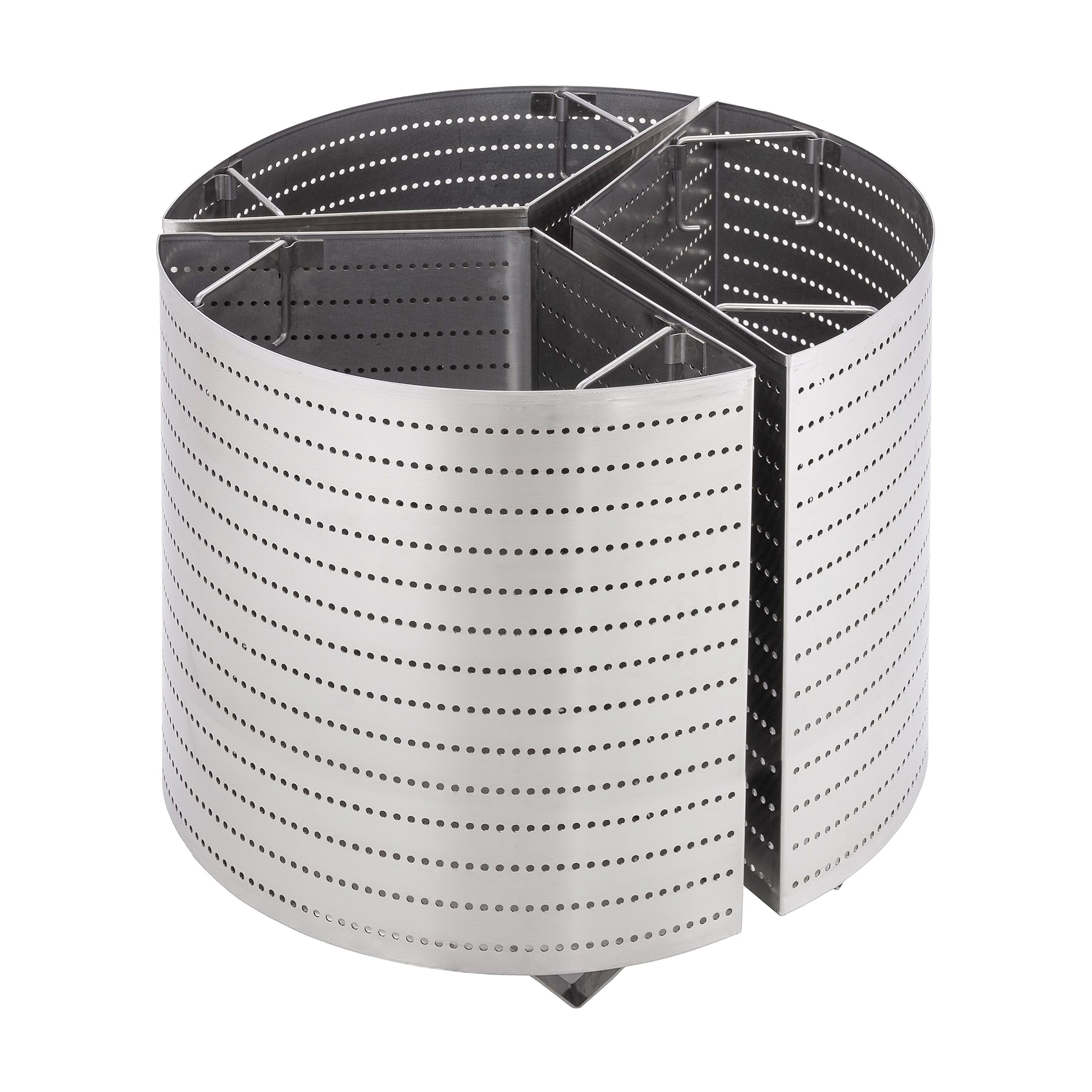 3x GN 1/3 Fryer Basket Set for Boiling Pan 900 Series - Ø710xH450mm - GN 1/1 - for Boiling Pans 200L
