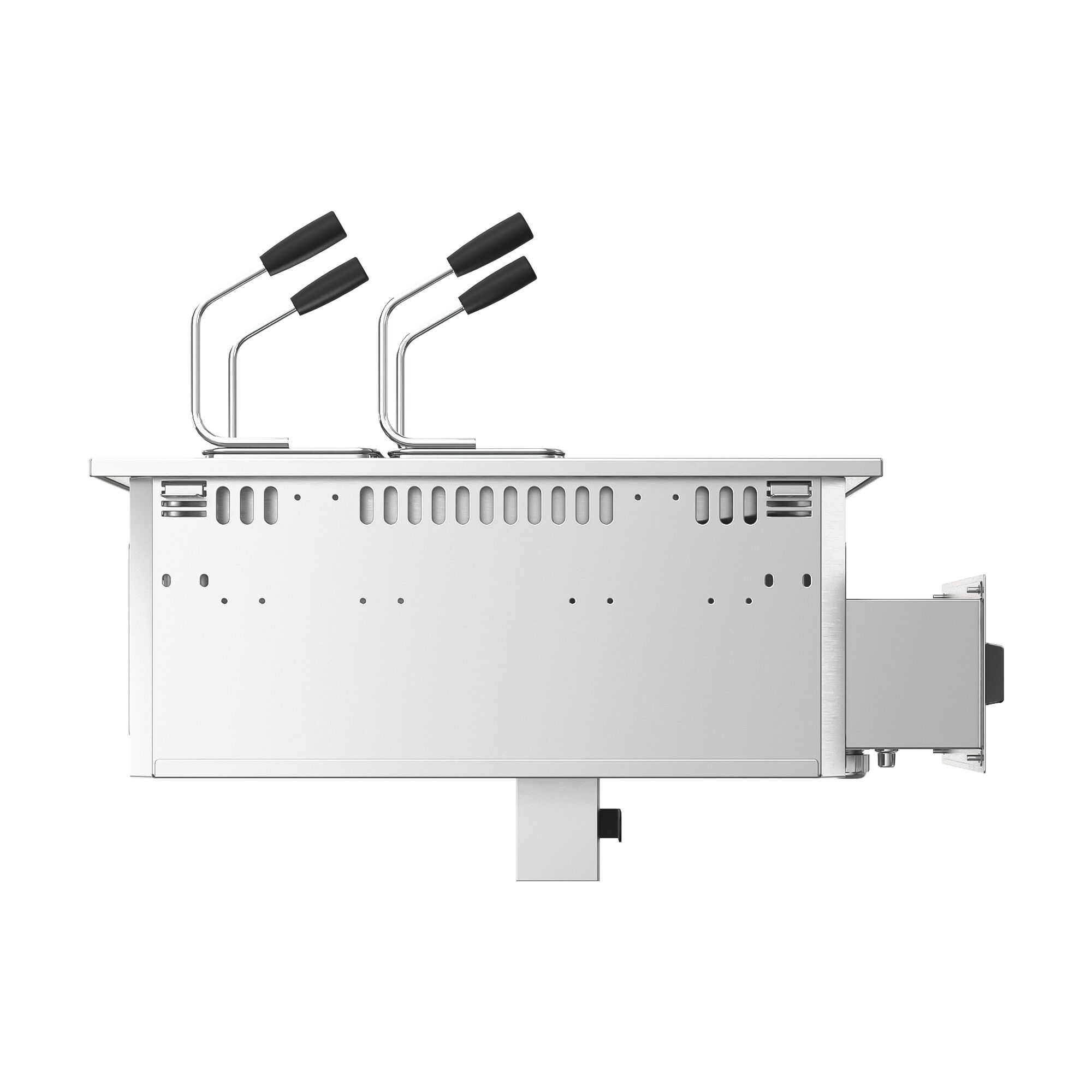 Électrique Cuiseur à pâtes professionnel - 13L - 7,5kW - avec robinet de vidange - avec 3 paniers inclus