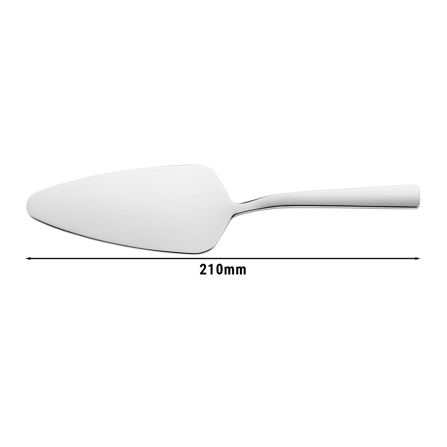 ZWILLING | Dinner Cake Server – 210 mm - Wide Serving Surface for Cakes & Pies - 18/10 Stainless Steel