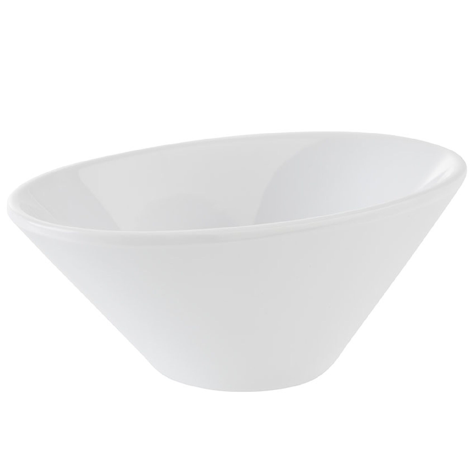 (20 pièces) Bol - MINI - Mélamine - 70 ml - 105 x 60 mm - Blanc