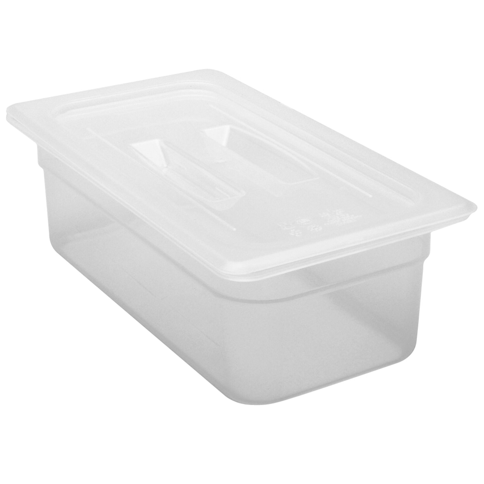 (6 pieces) CAMBRO | Gastronorm Container - 1/3 - Polypropylene - Translucent - 100 mm