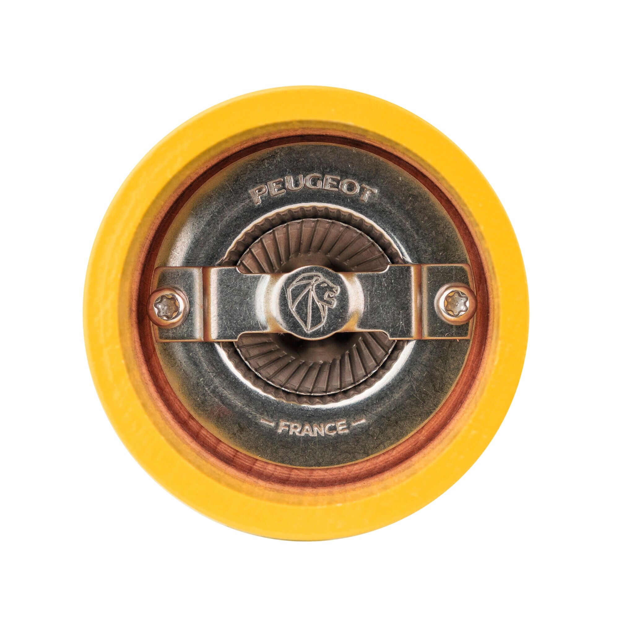 (6 pièces) PEUGEOT | BISTRORAMA – Moulin à sel – Bois – Jaune safran – Hauteur : 100 mm