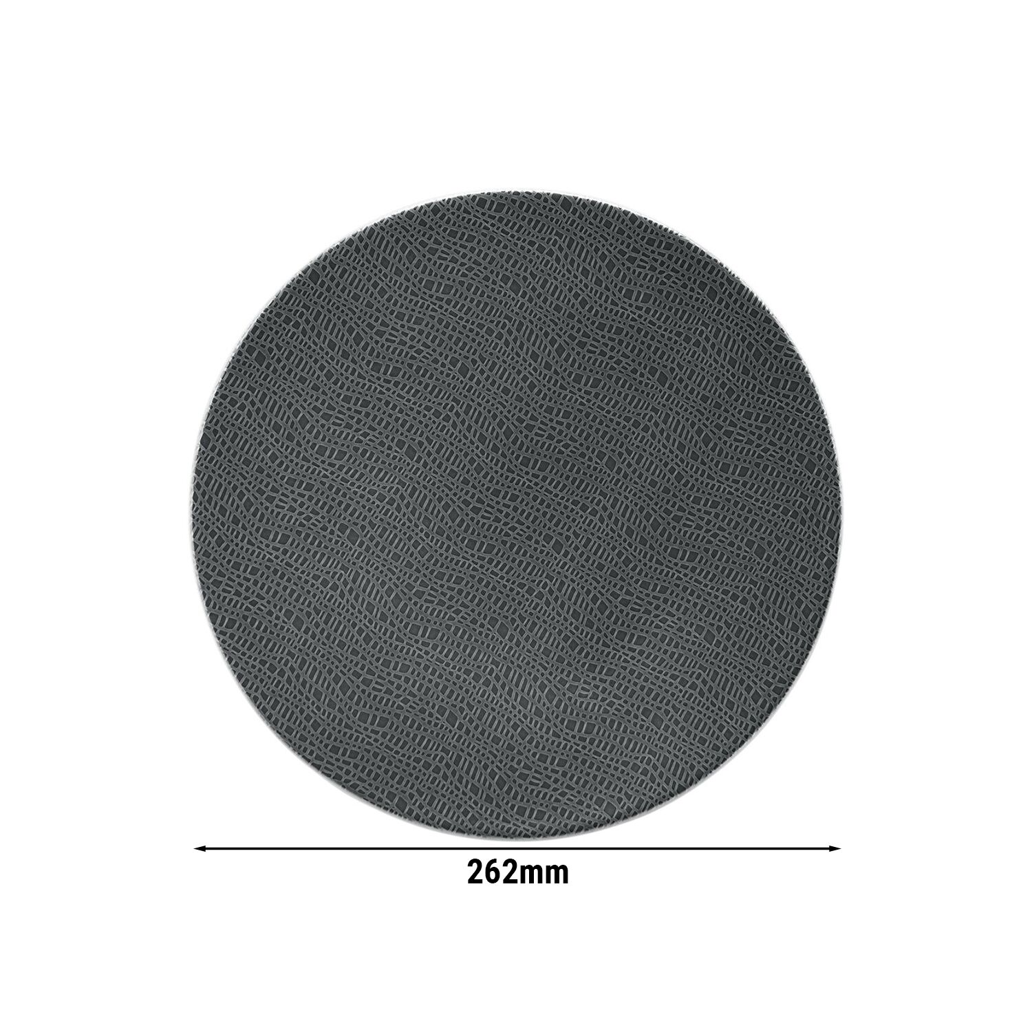 (6 pièces) SELTMANN WEIDEN | Assiette coupe – plate – Ø 260 mm – Anthracite
