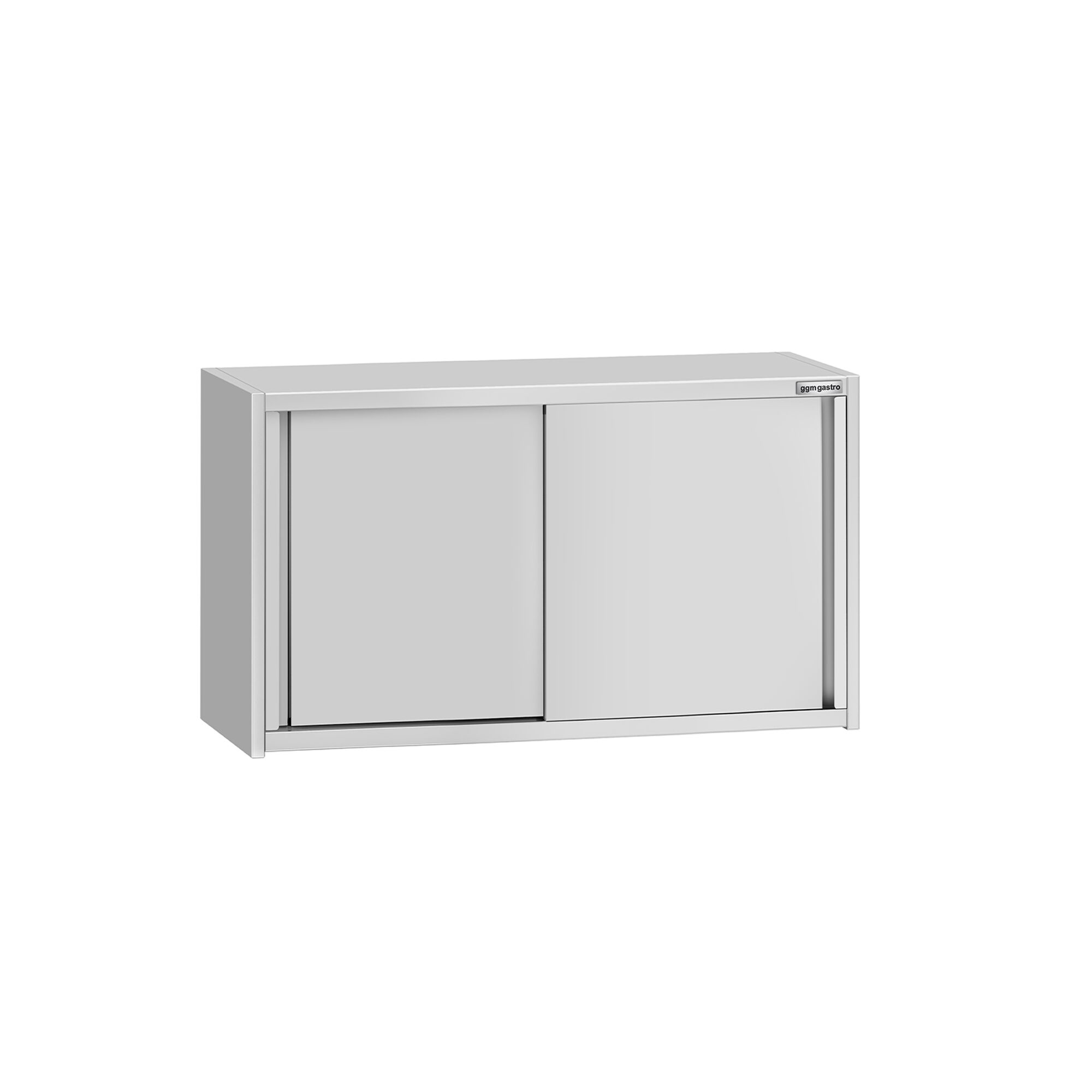 Armoire murale en acier inoxydable ECO - 1000x400mm - avec portes coulissantes - 650mm de haut