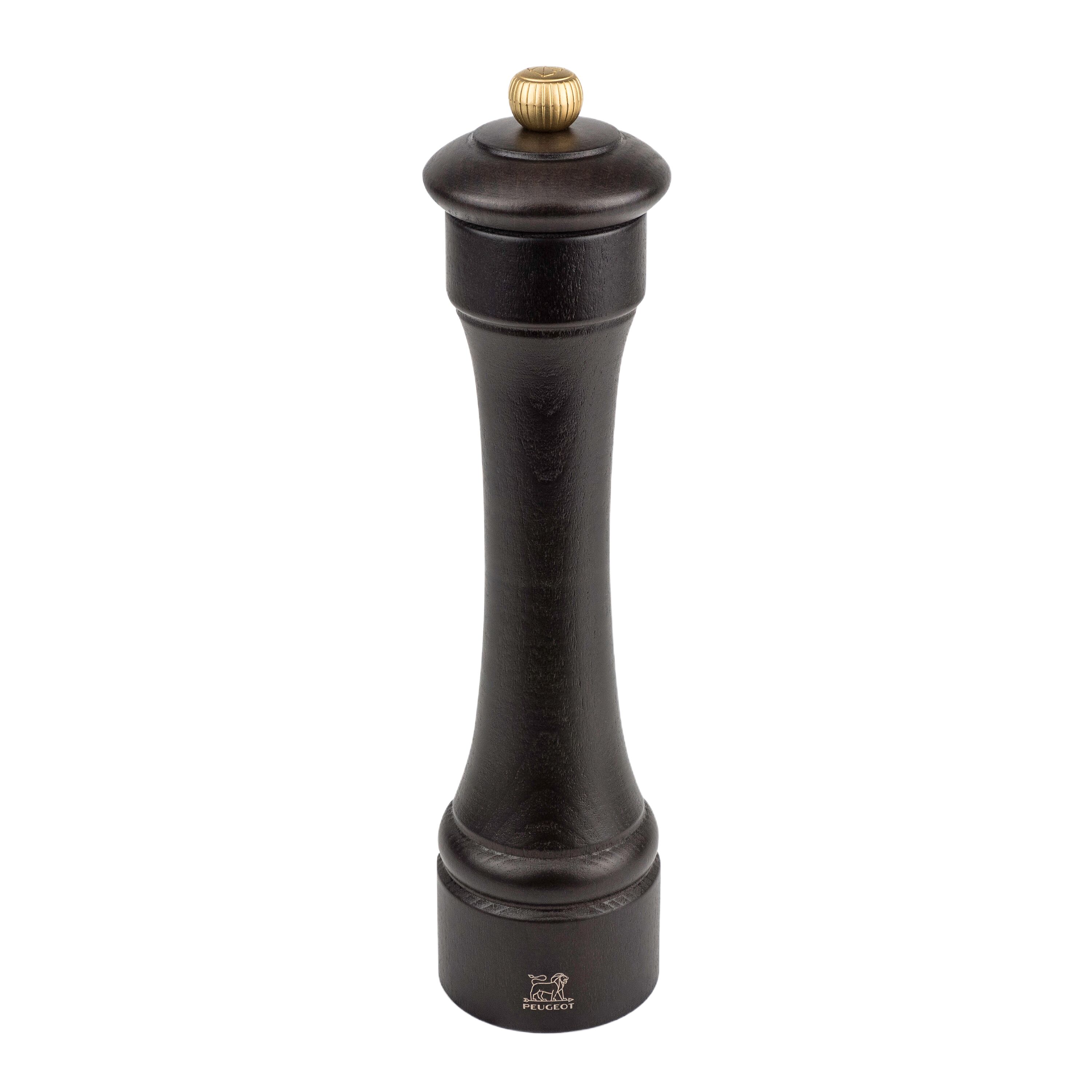 (6 pièces) PEUGEOT | HOSTELLERIE - Moulin à poivre - Bois - Chocolat - Hauteur : 220 mm