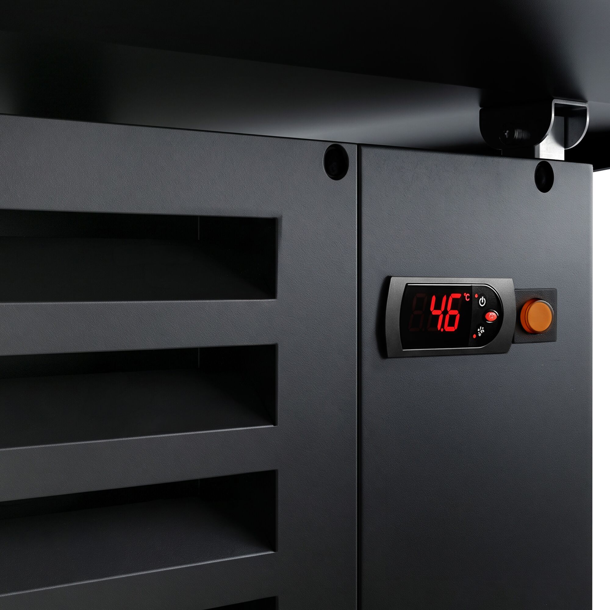 Commercial Island Chiller - 1250x1058x1441mm - 230 Litres – tiltable display surface