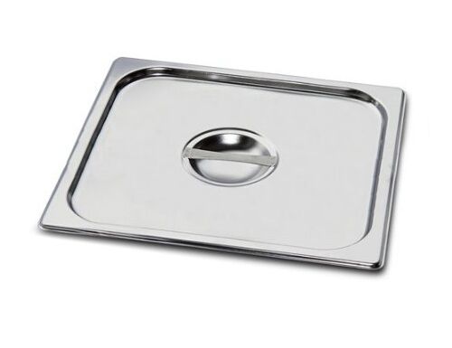 Stainless Steel Gastronorm Container Lid GN 1/2 – 265 x 325 mm - 27 mm height