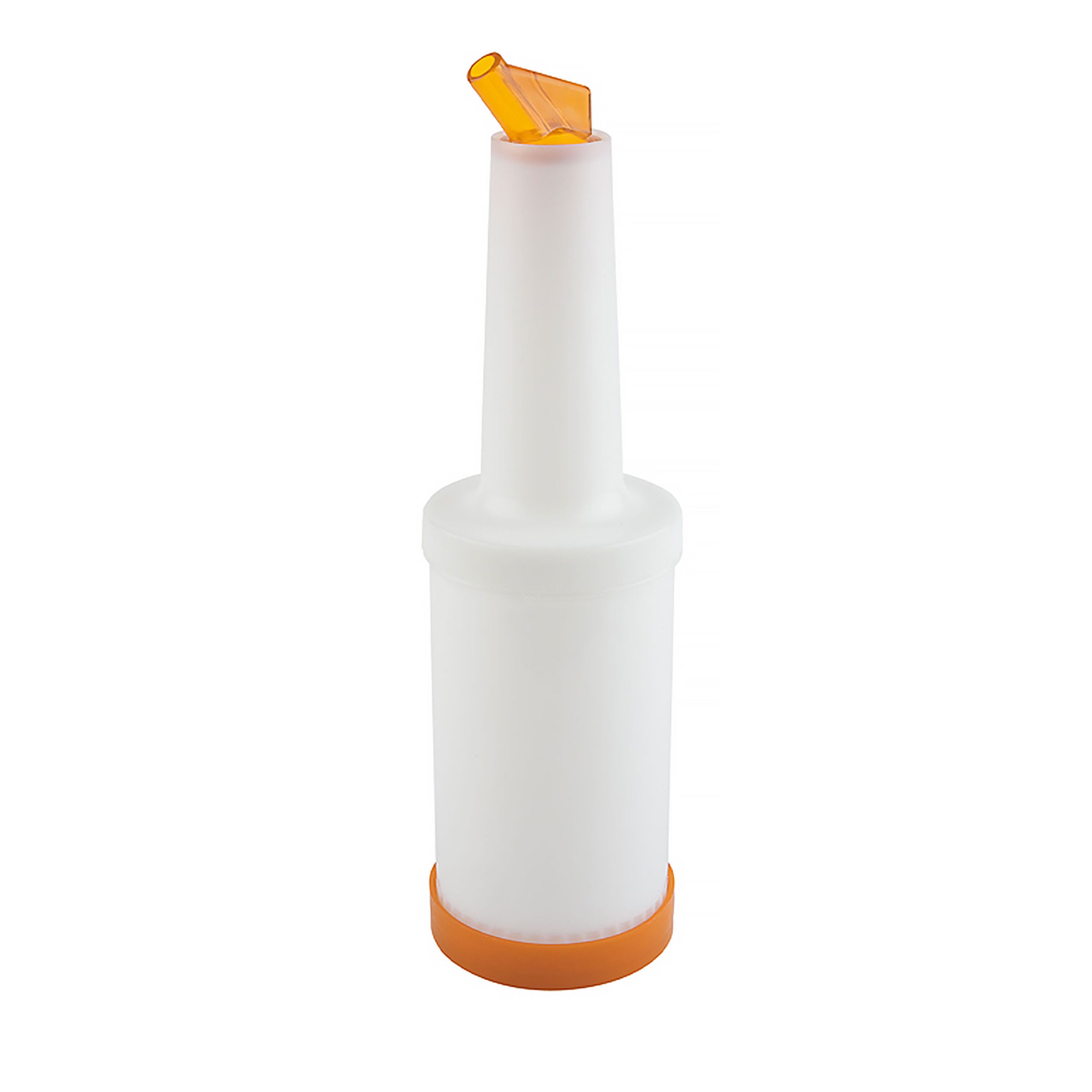 (6 pcs) Distributeur de sauce - avec bouchon à vis - 0,85L - Polypropylène