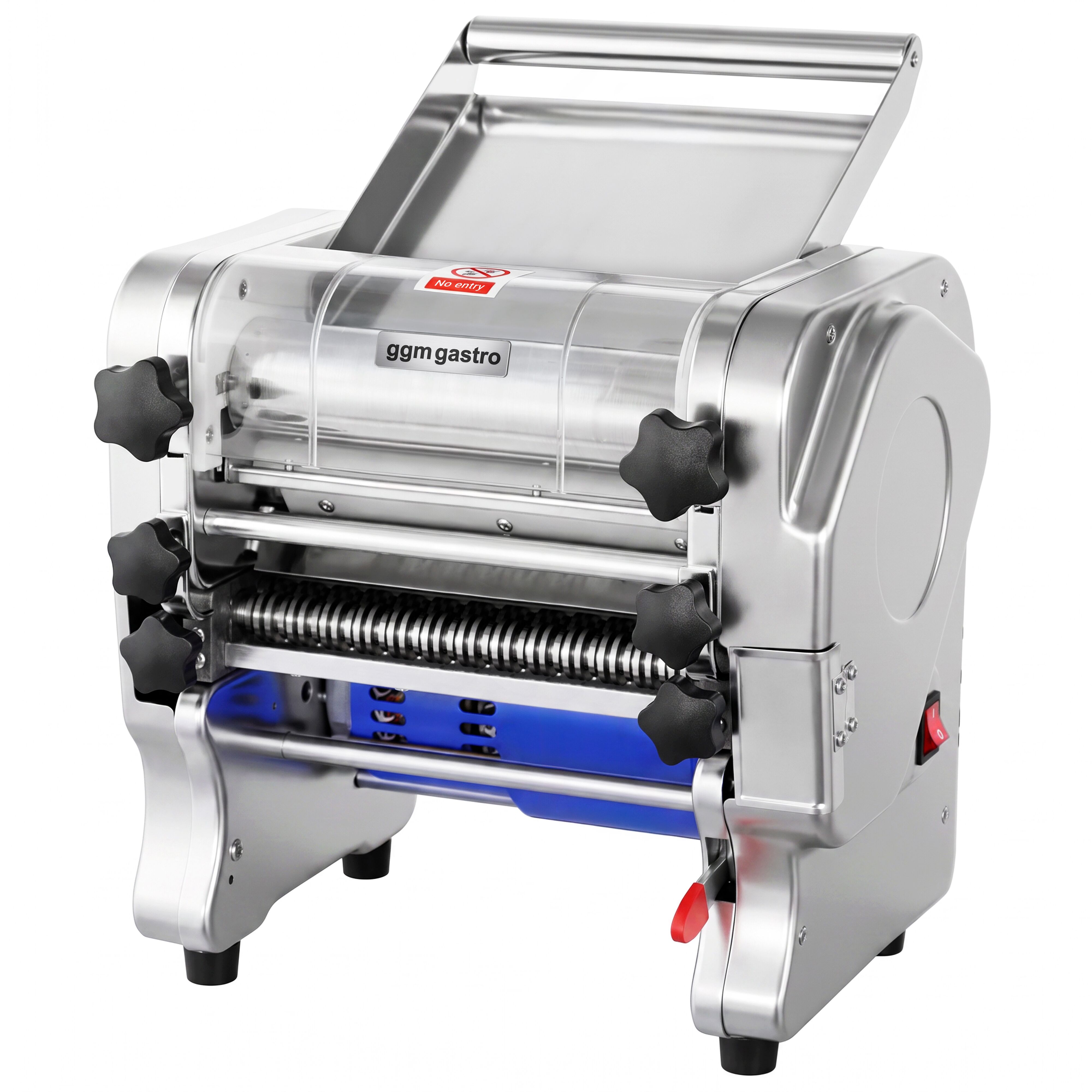 Elektryczna maszyna do makaronu z wałkiem do rozwałkowywania ciasta – długość wałka 240 mm – wydajność 8 kg/h