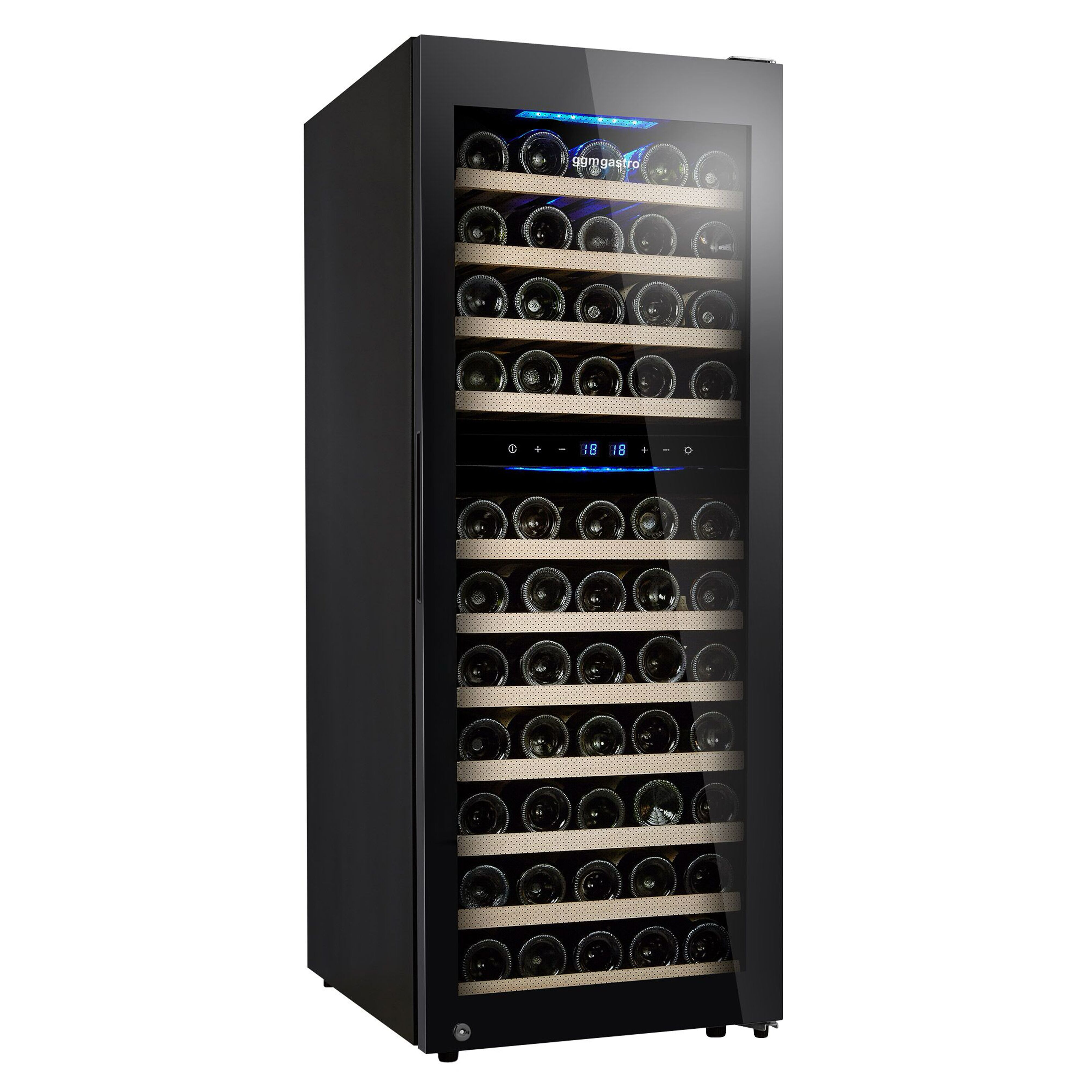 Cave à Vin - 2 Zones Climatiques - 200 Litres - max. 73 Bouteilles