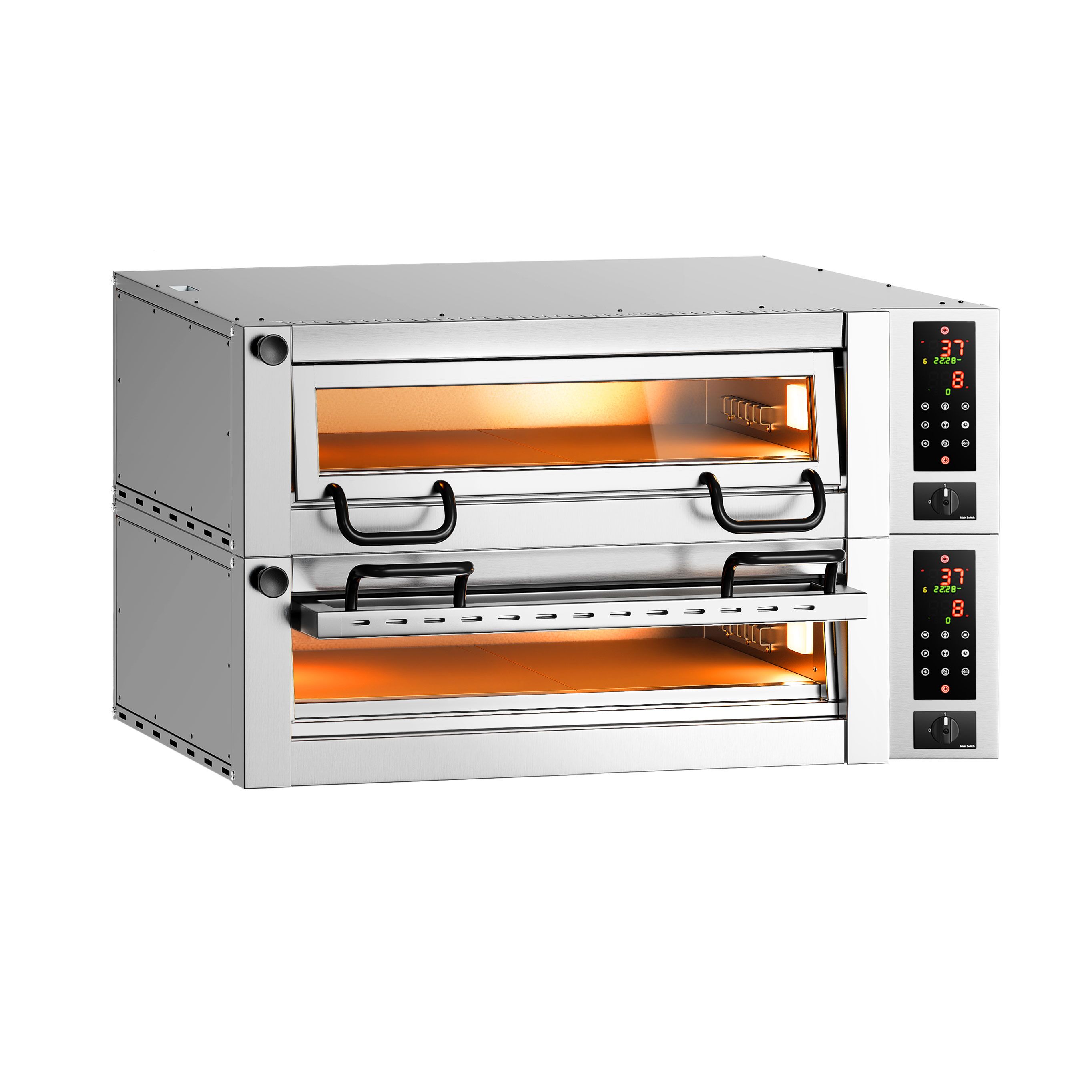Elektro Pizzaofen Power - 4+4x 34cm - Digital