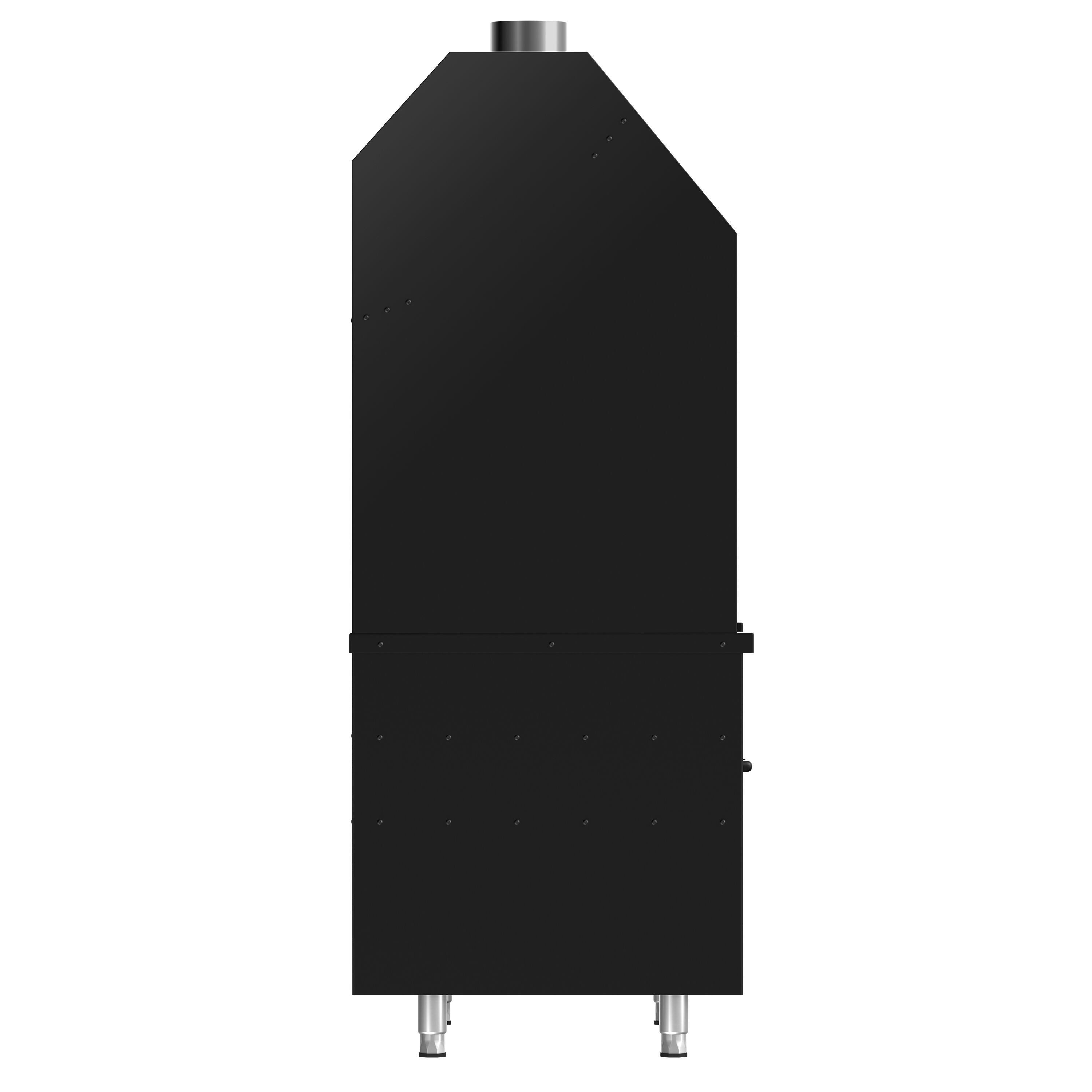 Neutral Element for Charcoal & Gas Grill - 960x890x2150mm - Black - compatible with KGE800 & GGE800