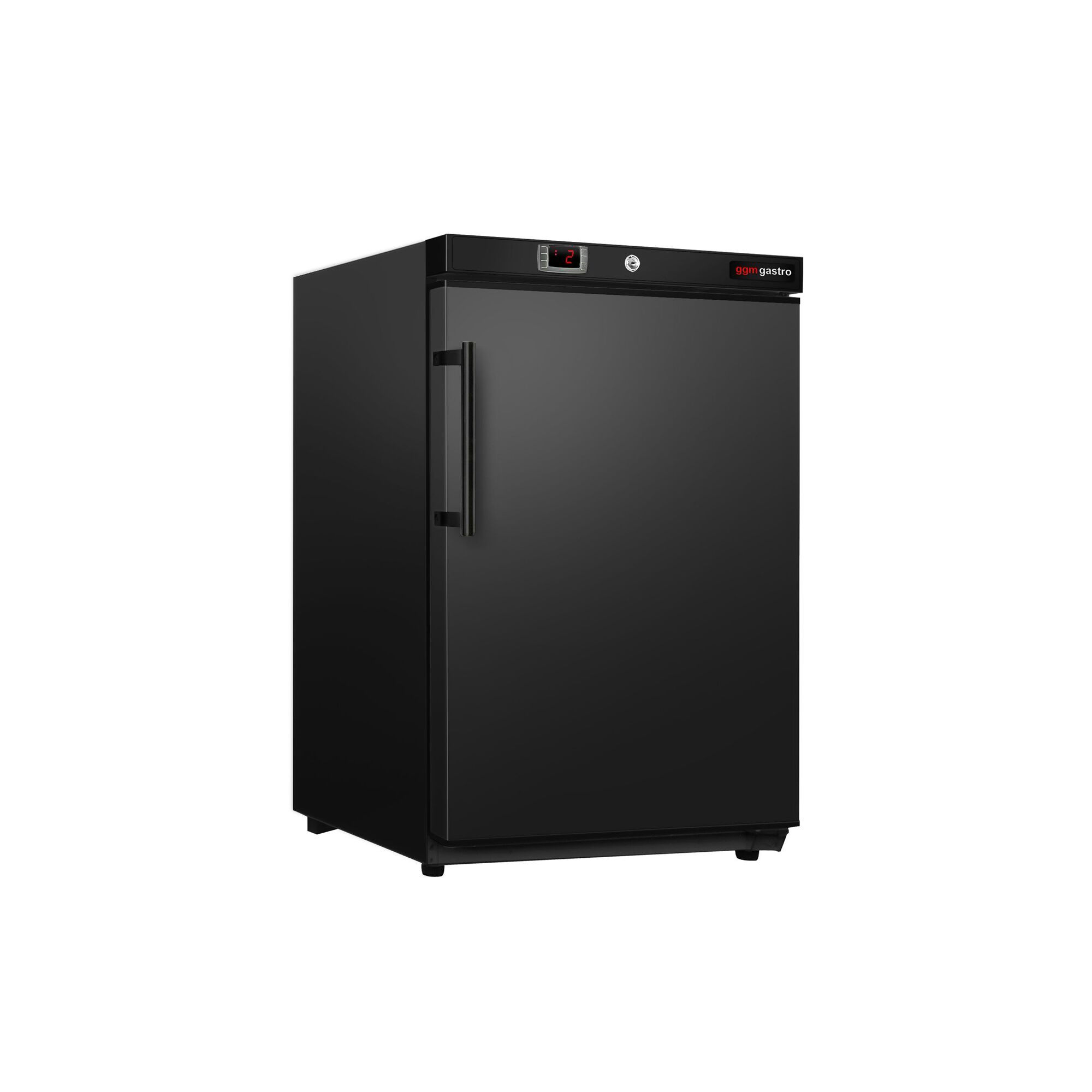 Mini réfrigérateur de stockage ECO – 200 litres – avec 1 porte – intérieur de la porte en plastique – Noir