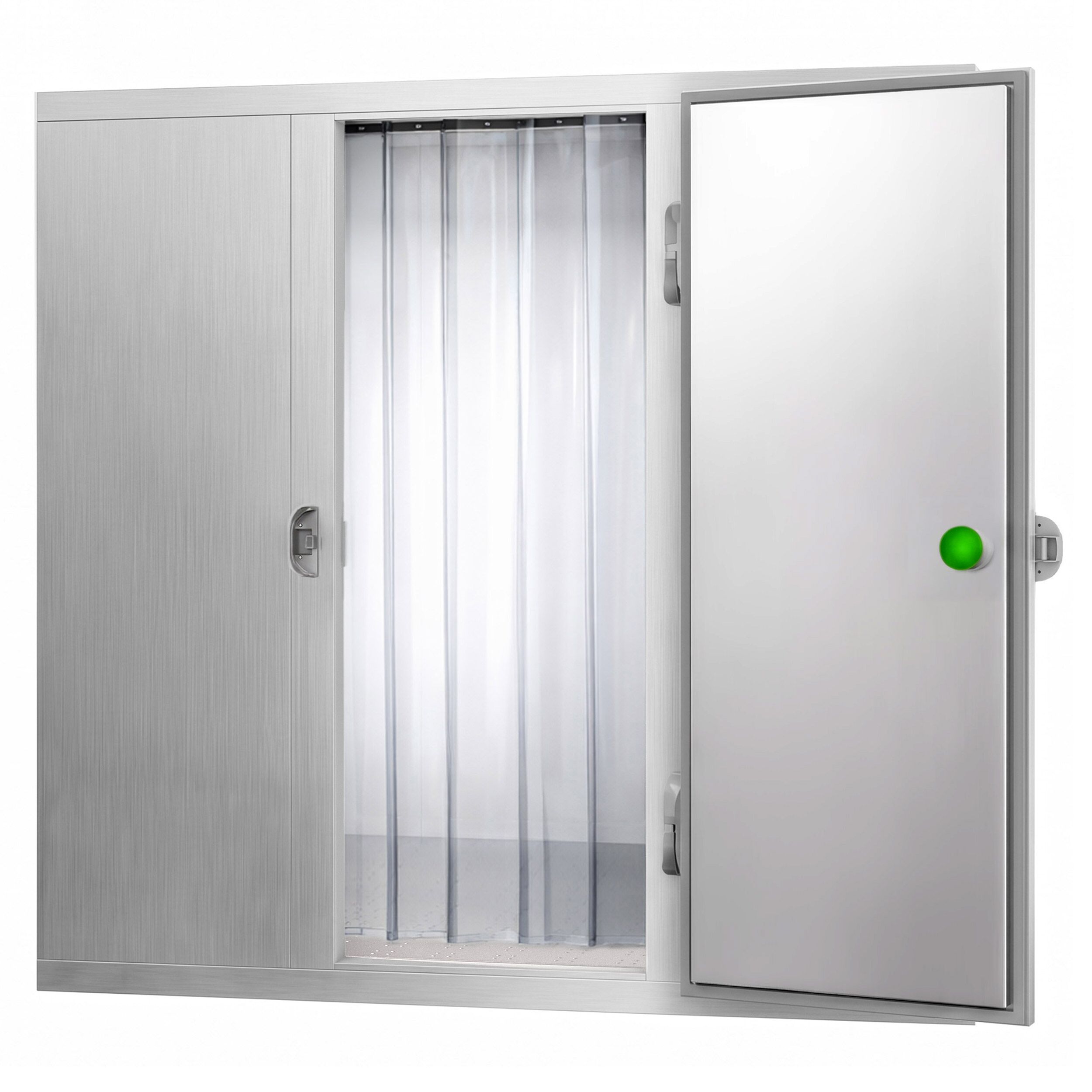 Cameră frigorifică de congelare din oțel inoxidabil - 2100x2100 mm - 6,12 m³