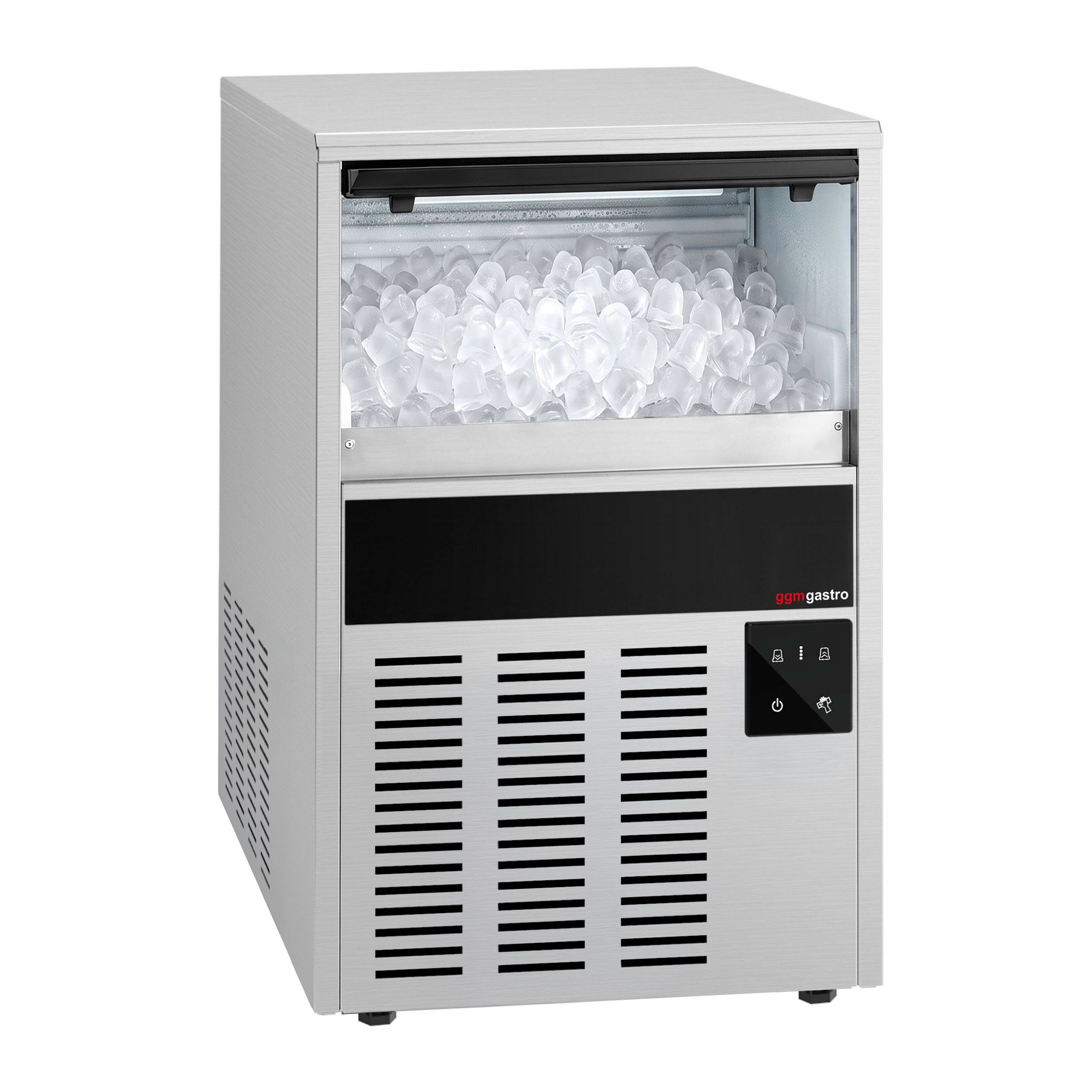 Commercial Ice Machine - Bullet - 22kg/24h - with Storage Bin