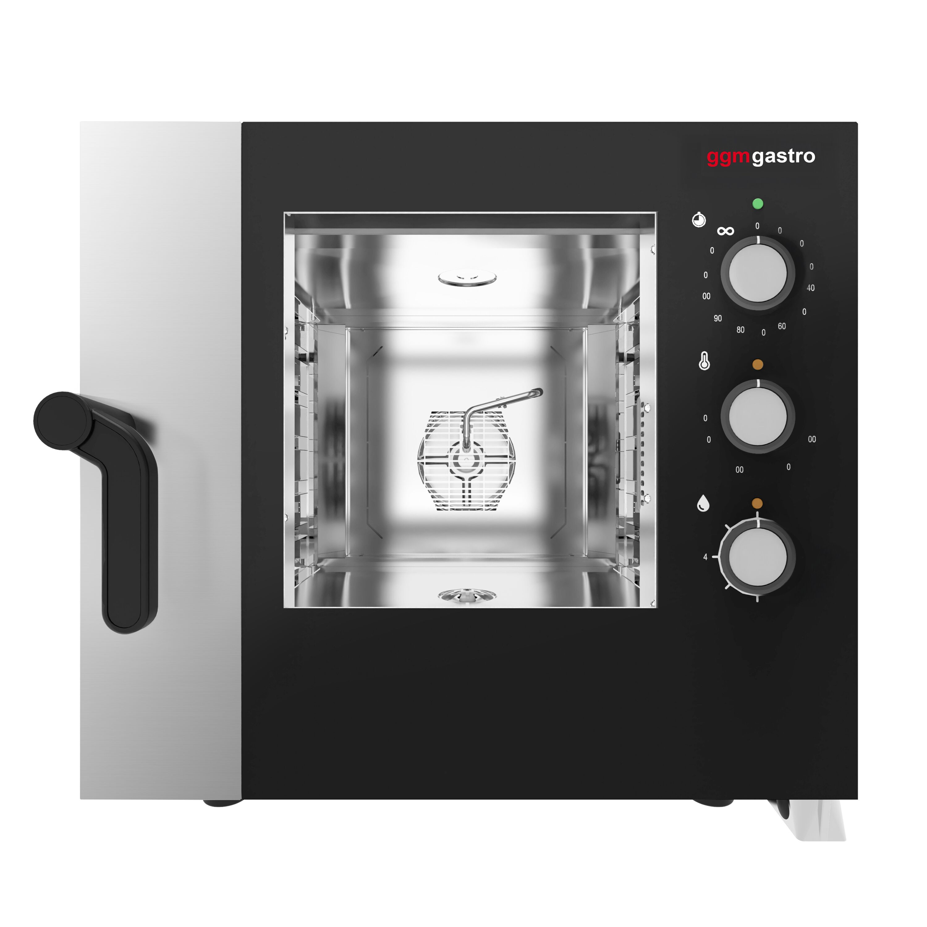 Electric Commercial Combi Oven - Manual Controls - 5x GN 1/1 - incl. Manual washing system