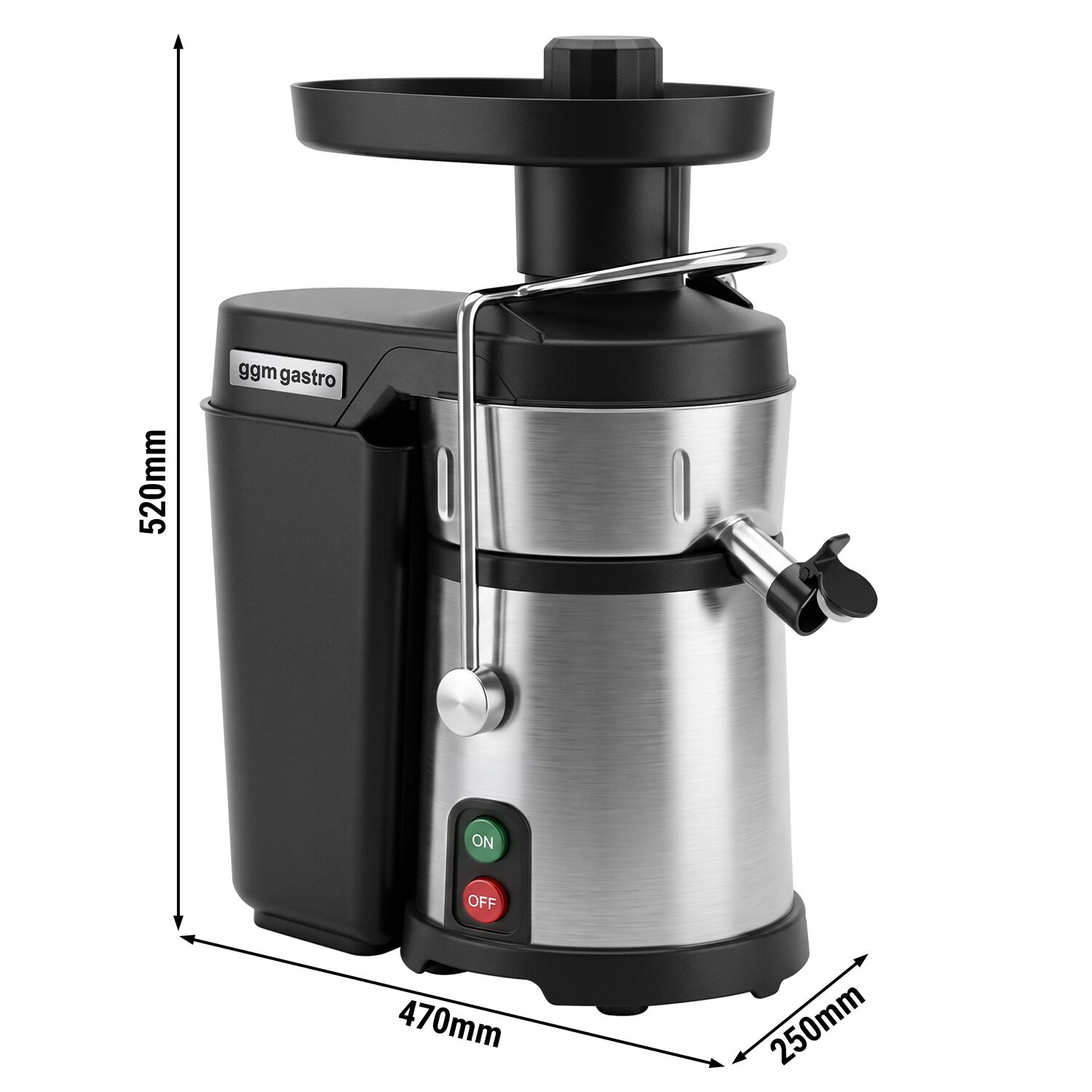 Centrifugeuse électrique - 750 watts - 2 800 tr/min