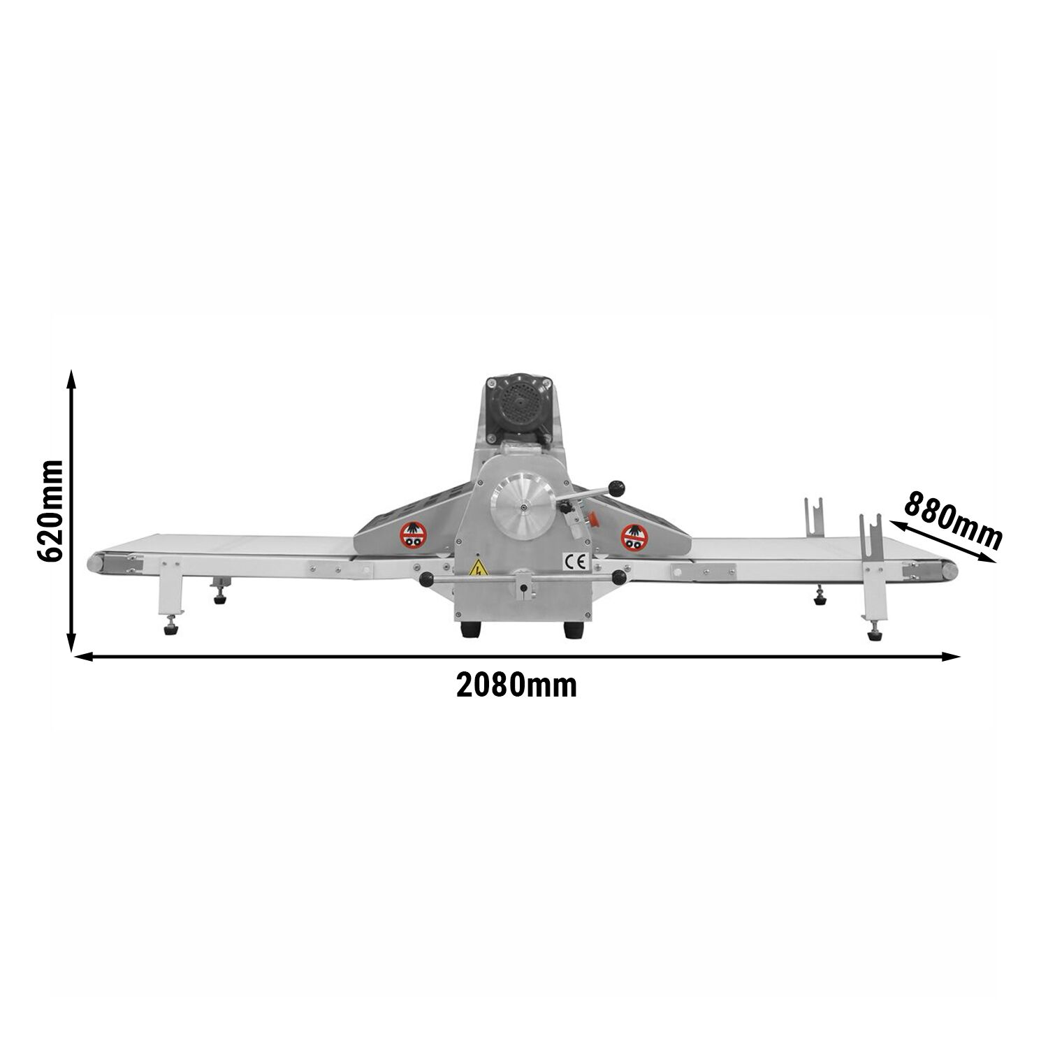 Kavlingsmaskin - Bordsmodell - 400 W - 2000 mm transportband