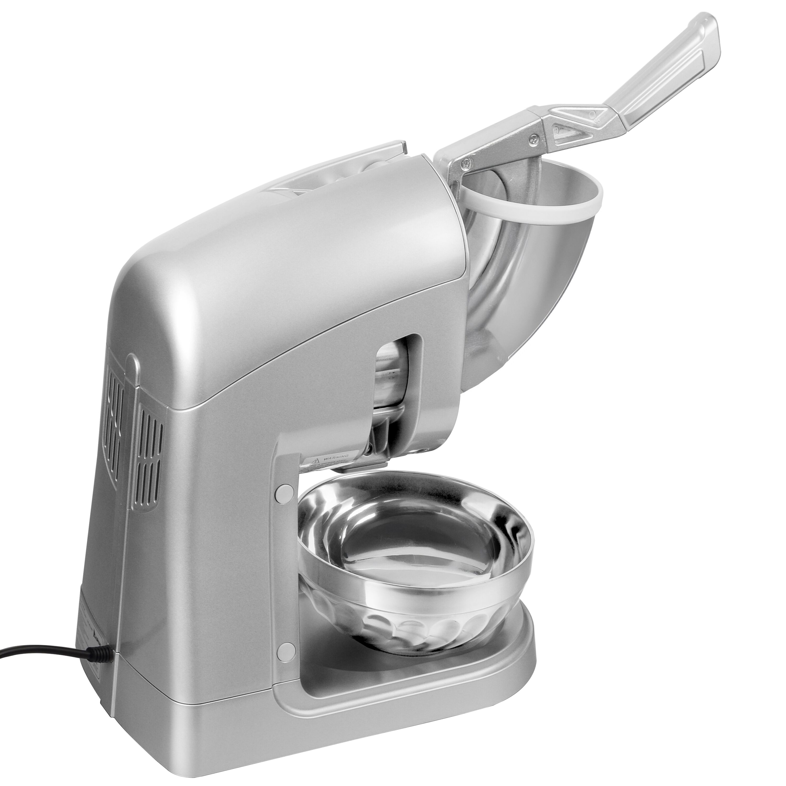 Broyeur à glace - 5,0kg/min - 350W - Acier inoxydable - trémie 1,0kg