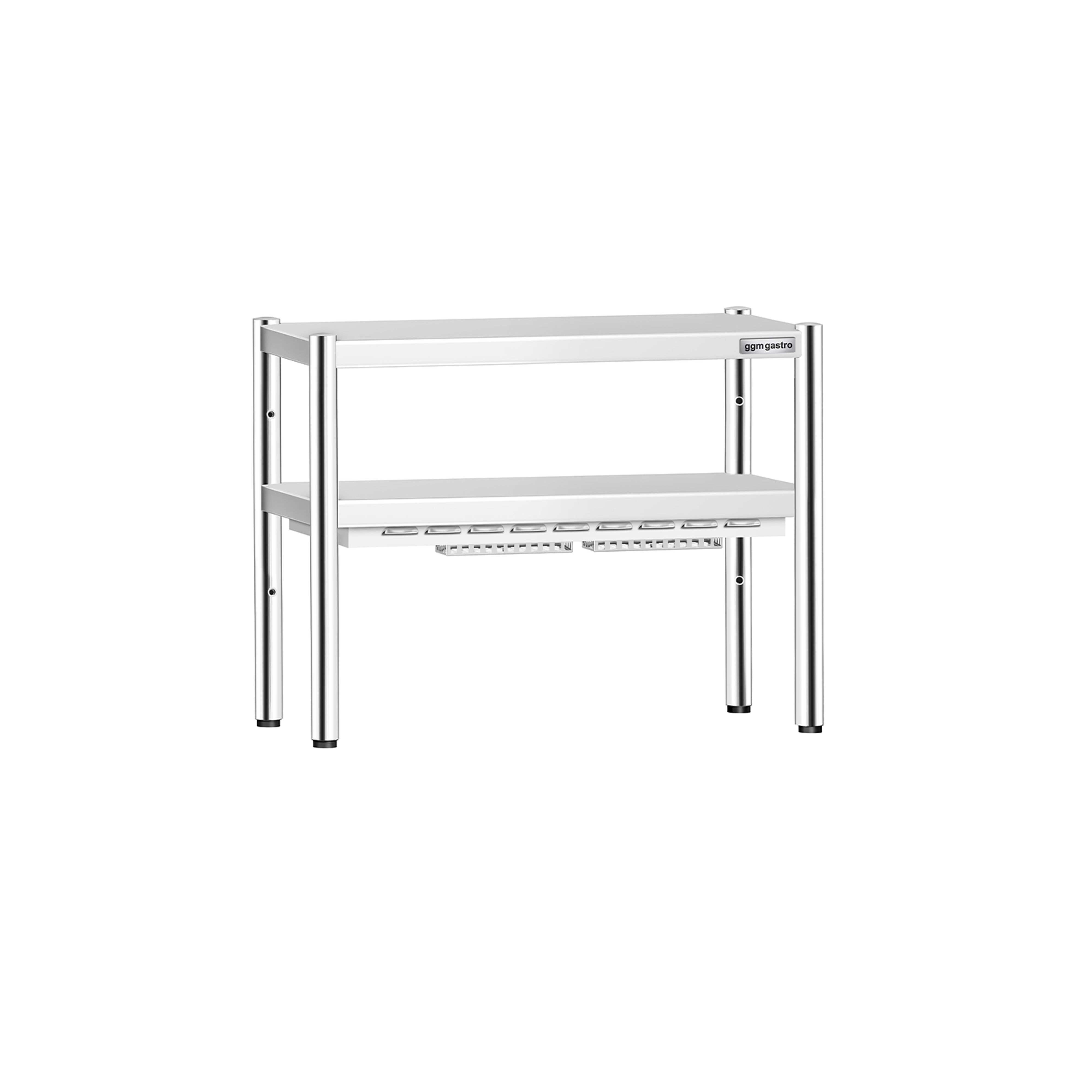 Pont chauffant PREMIUM infrarouge - 800x370mm - 700W - 2 étages chauffants - réglable en hauteur