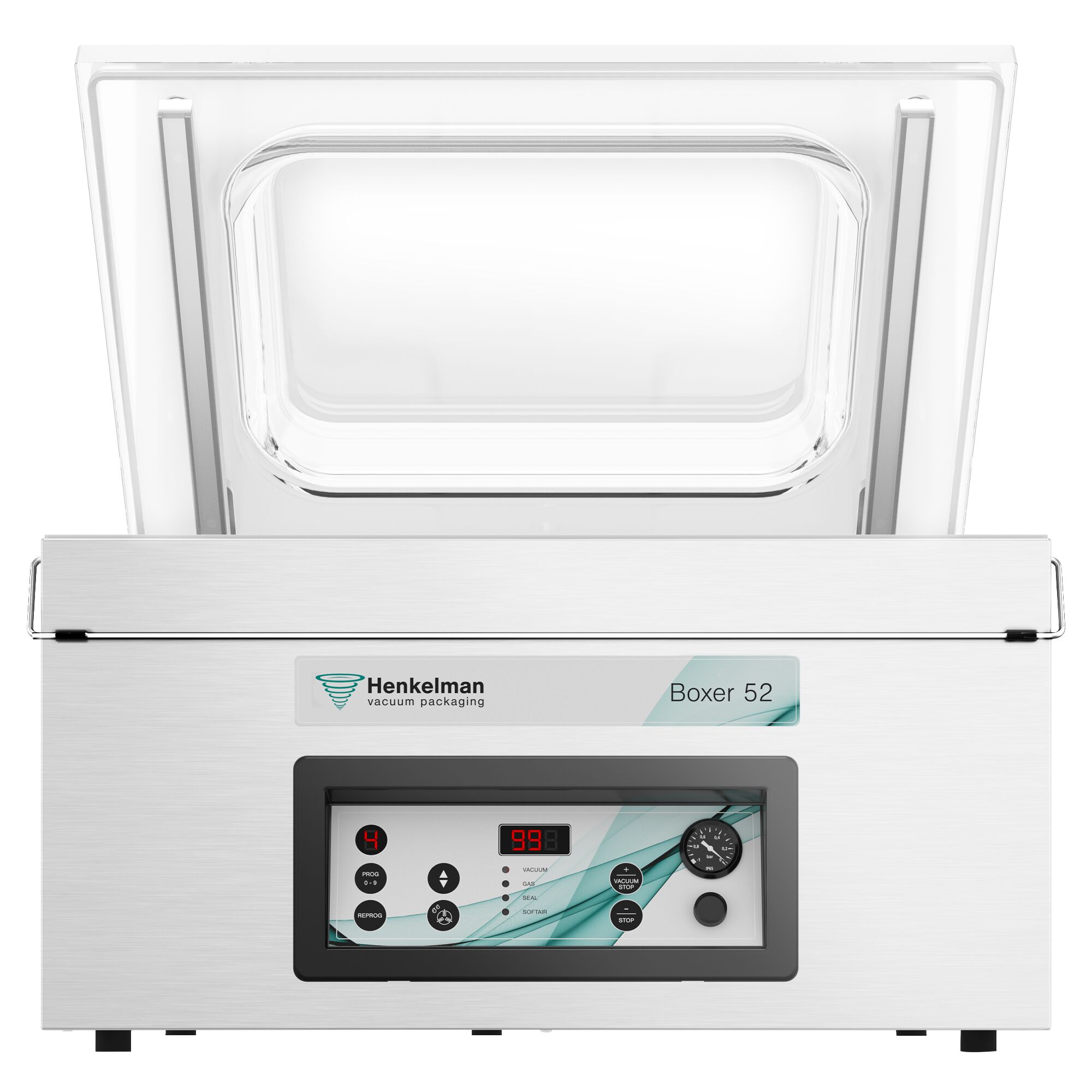 HENKELMAN | Boxer 52 – Machine sous vide à cloche – 21 m³/h – 800 watts – numérique