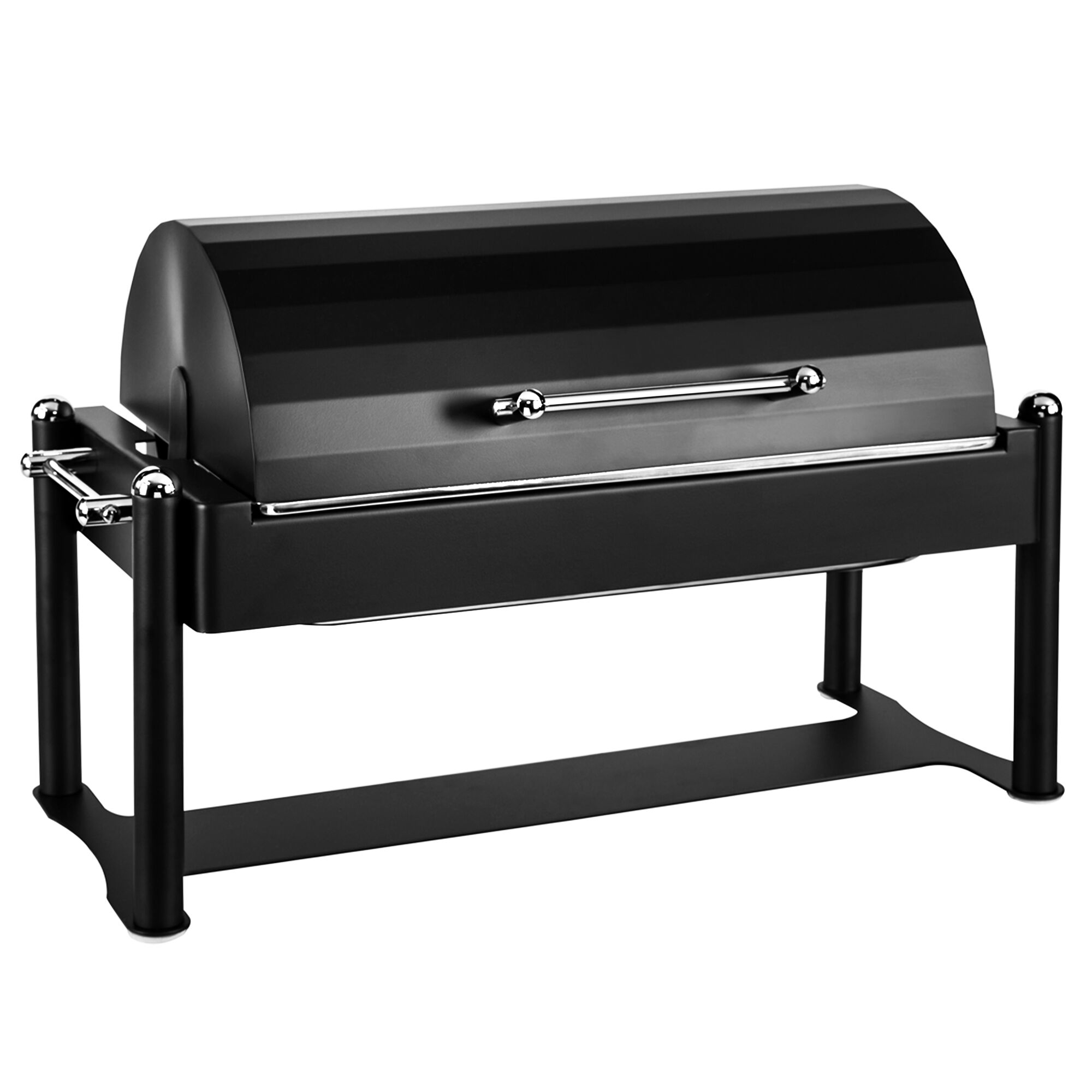 Chafing dish - avec couvercle - Noir