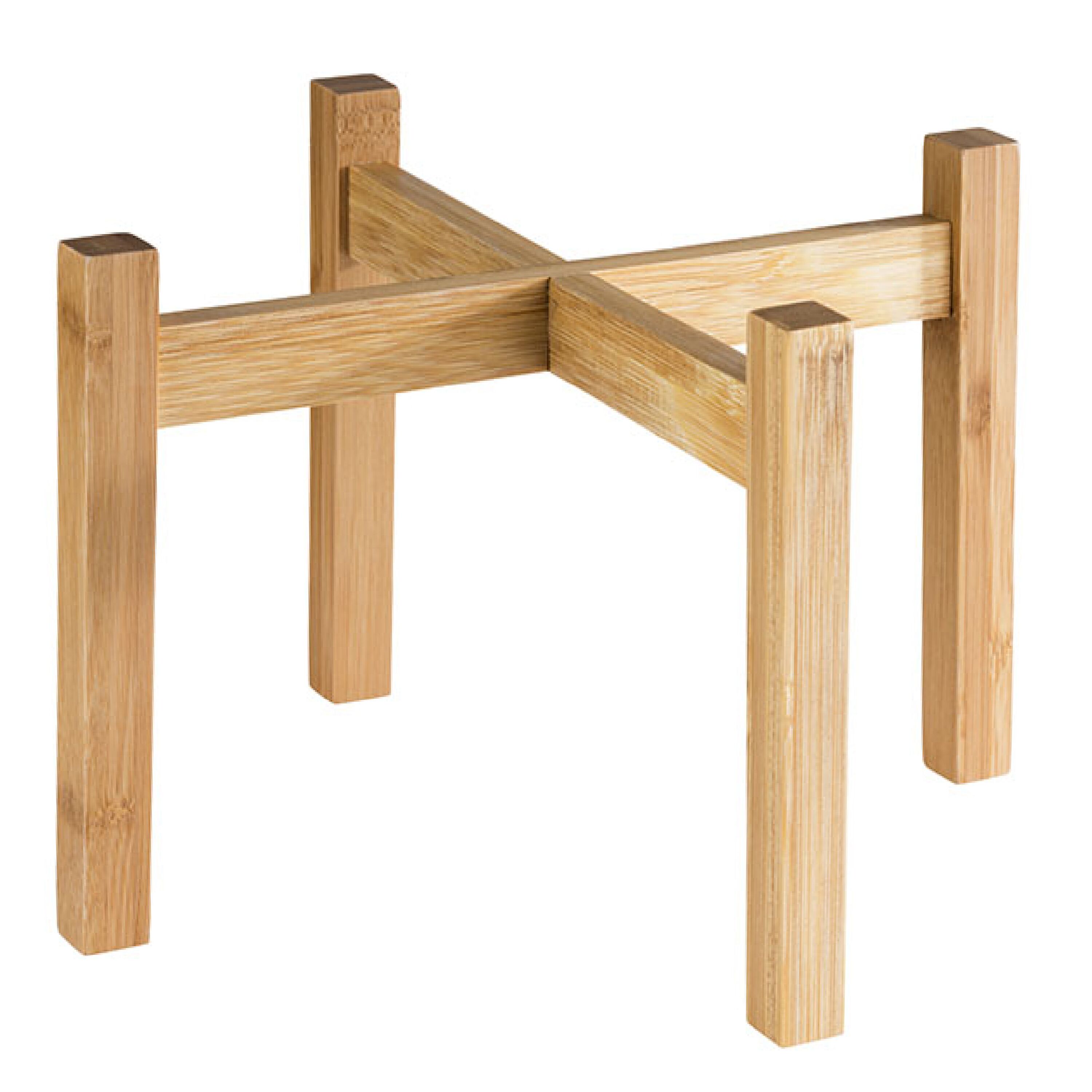 Etagere / Buffet Stand - Bamboo - Brown - square - Height: 140mm - suitable for 10430 & 10435