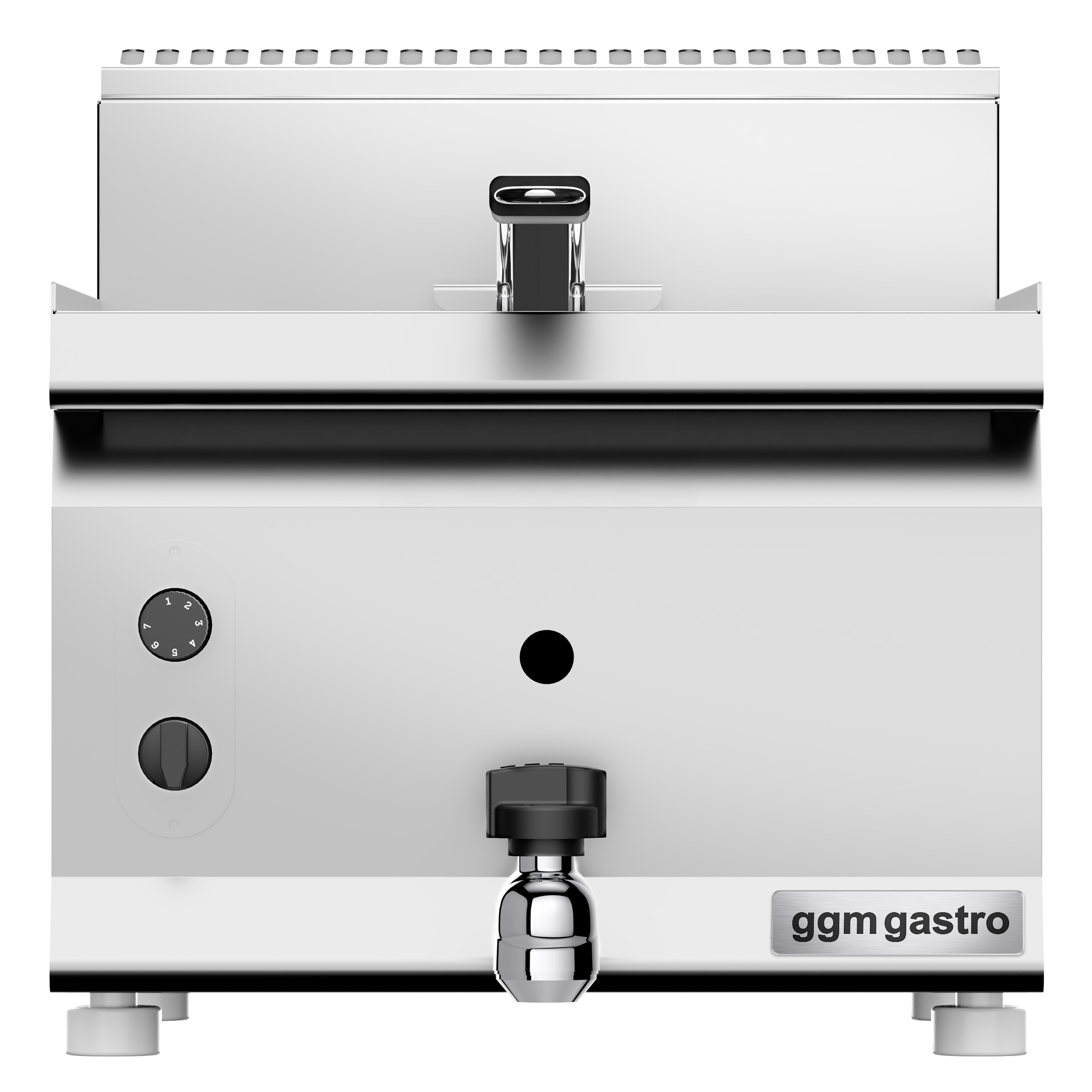 Friteuse à gaz – 8 litres – 6 kW – avec robinet de vidange