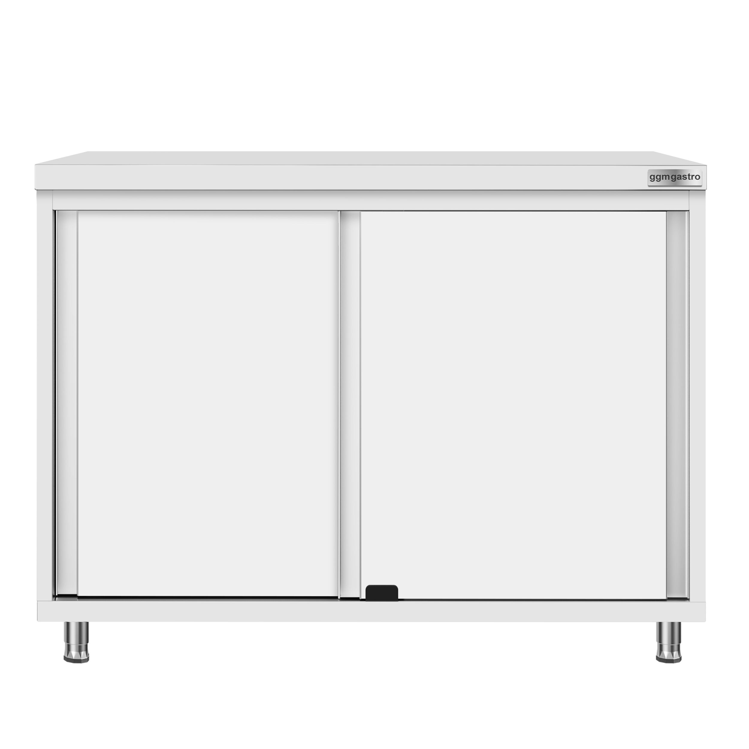 Edelstahl Arbeitsschrank ECO - 1000x600mm - mit Schiebetür