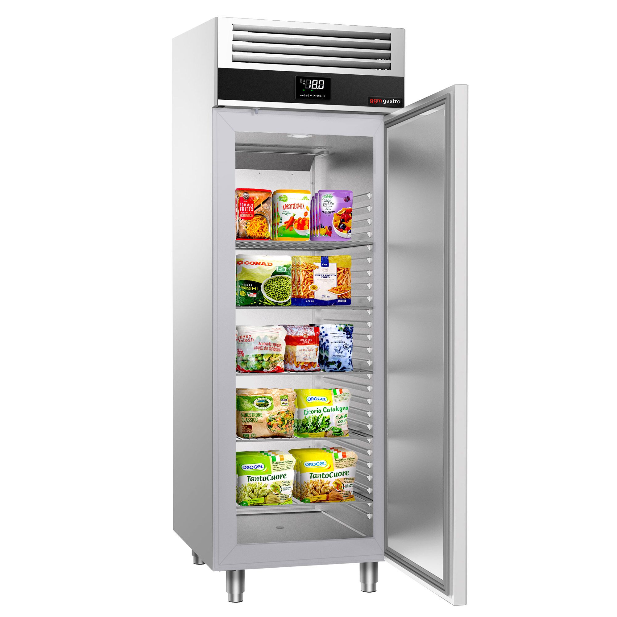 Upright Freezer PREMIUM - GN 2/1 - 700L - with 1 door