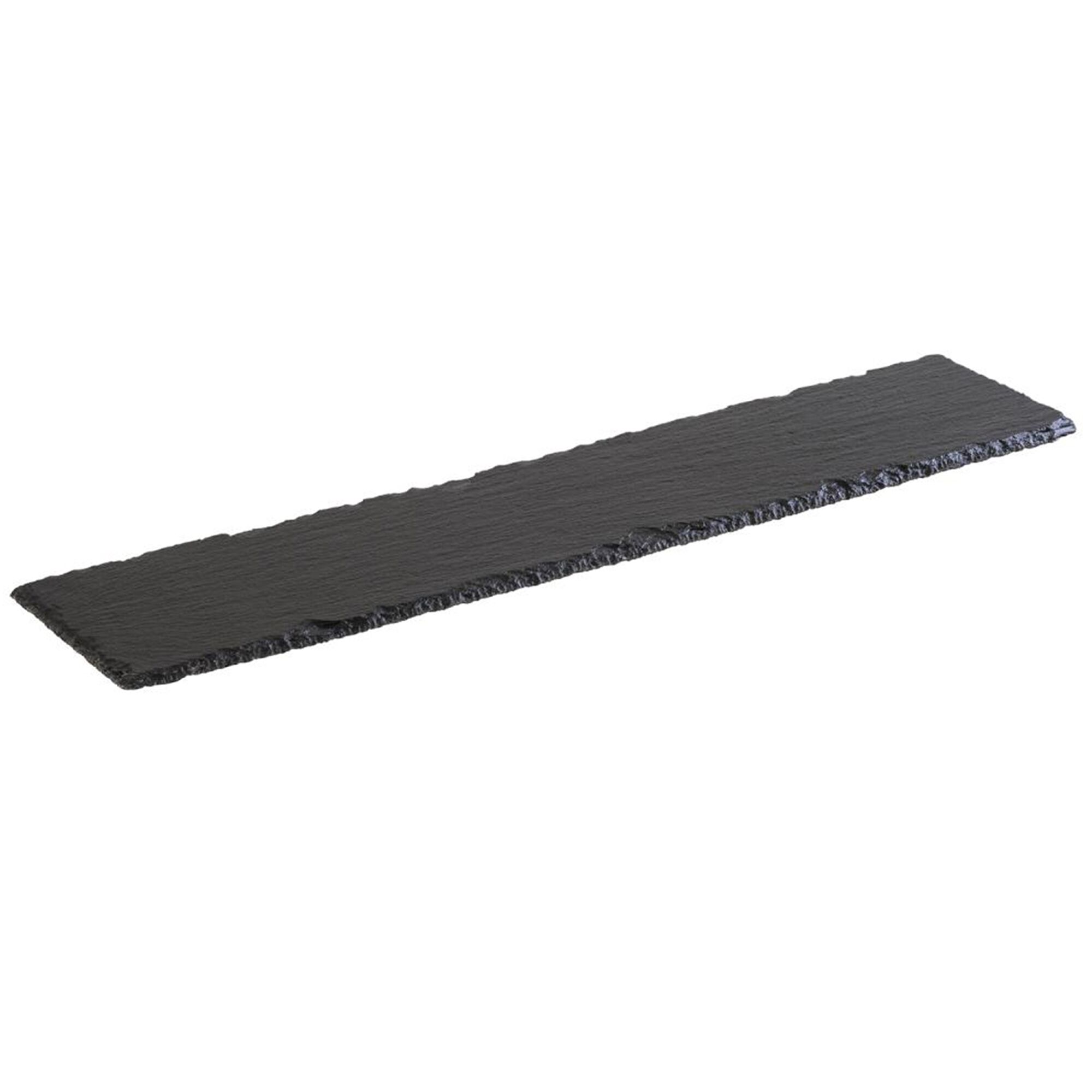 (6 pcs) Plateau en ardoise naturelle - Rectangulaire - Ardoise naturelle - 470x100mm